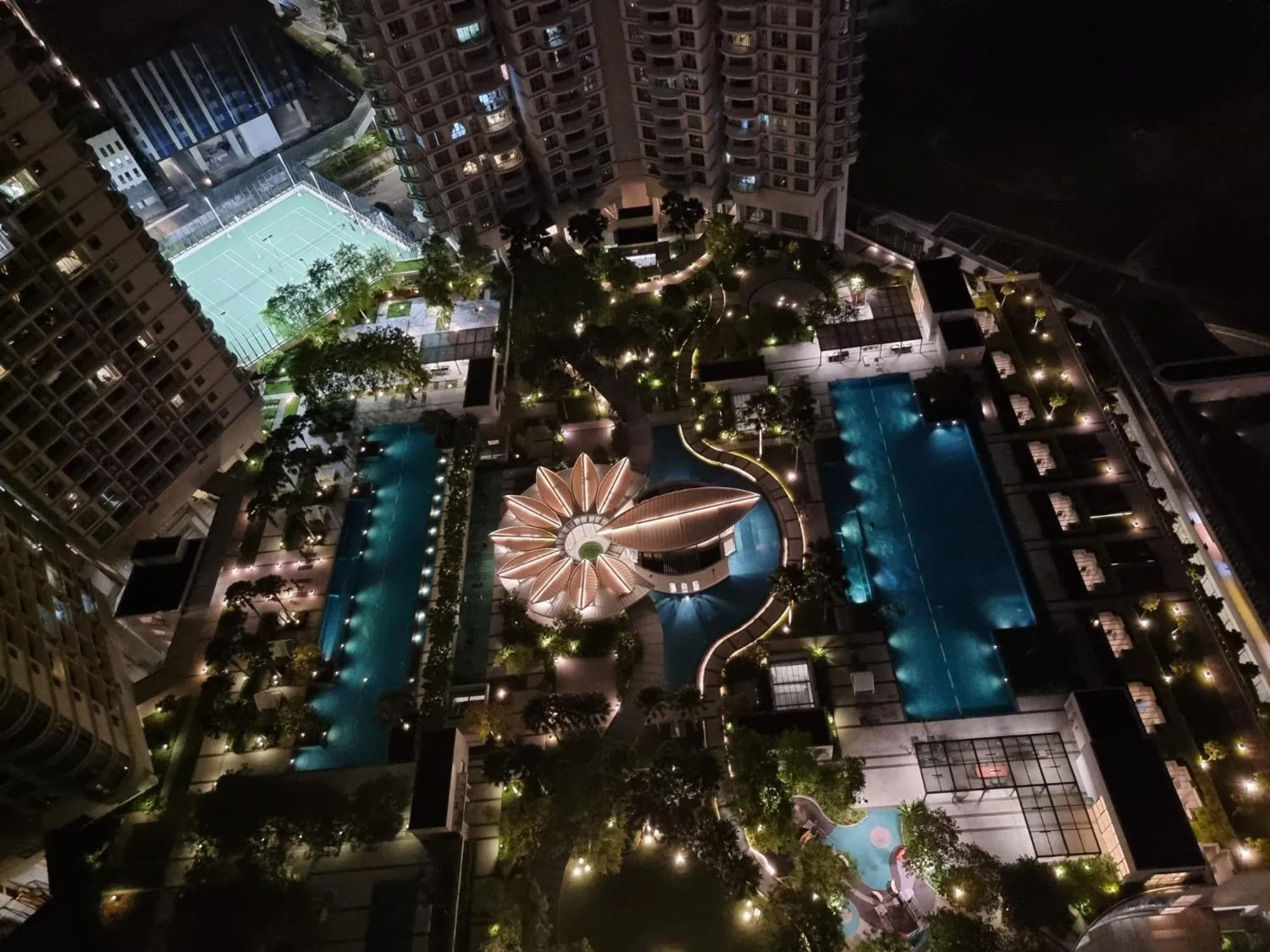 Swimming pool in Teega Residence @ Cosy Seafront Living