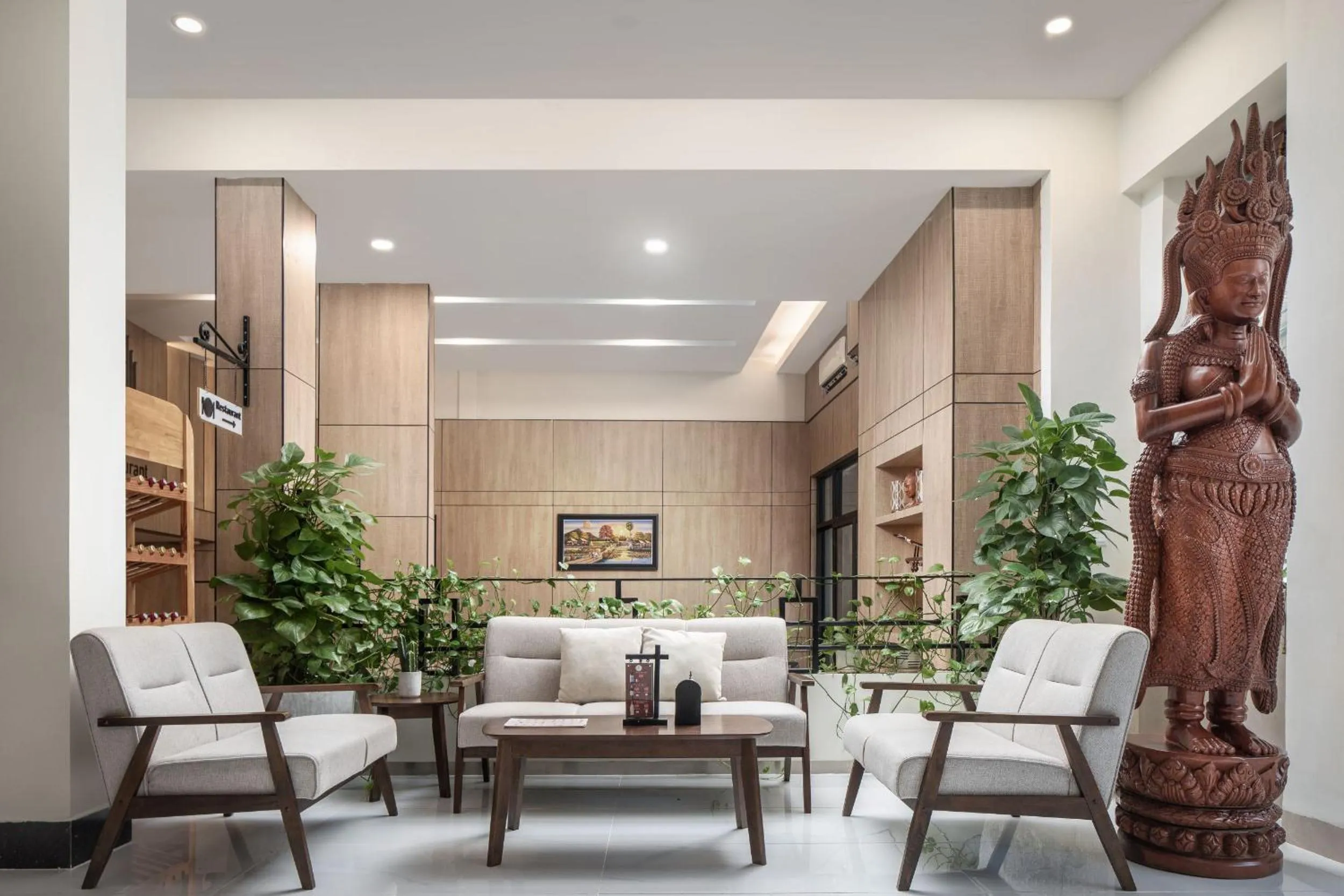 Seating area in Joli Hotel