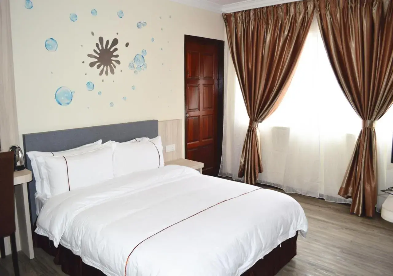 Bed in Angsoka Hotel Bed in Angsoka Hotel