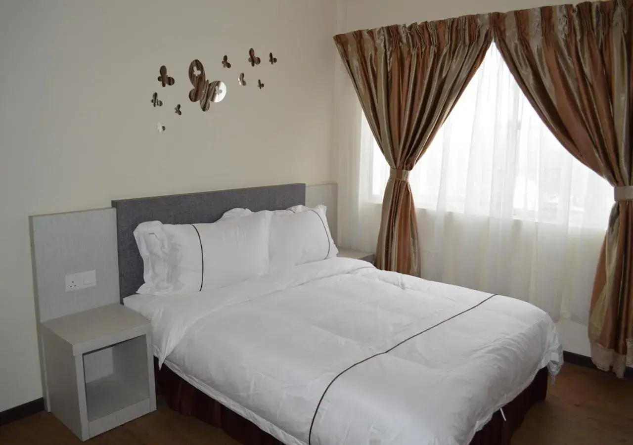 Bed in Angsoka Hotel Bed in Angsoka Hotel