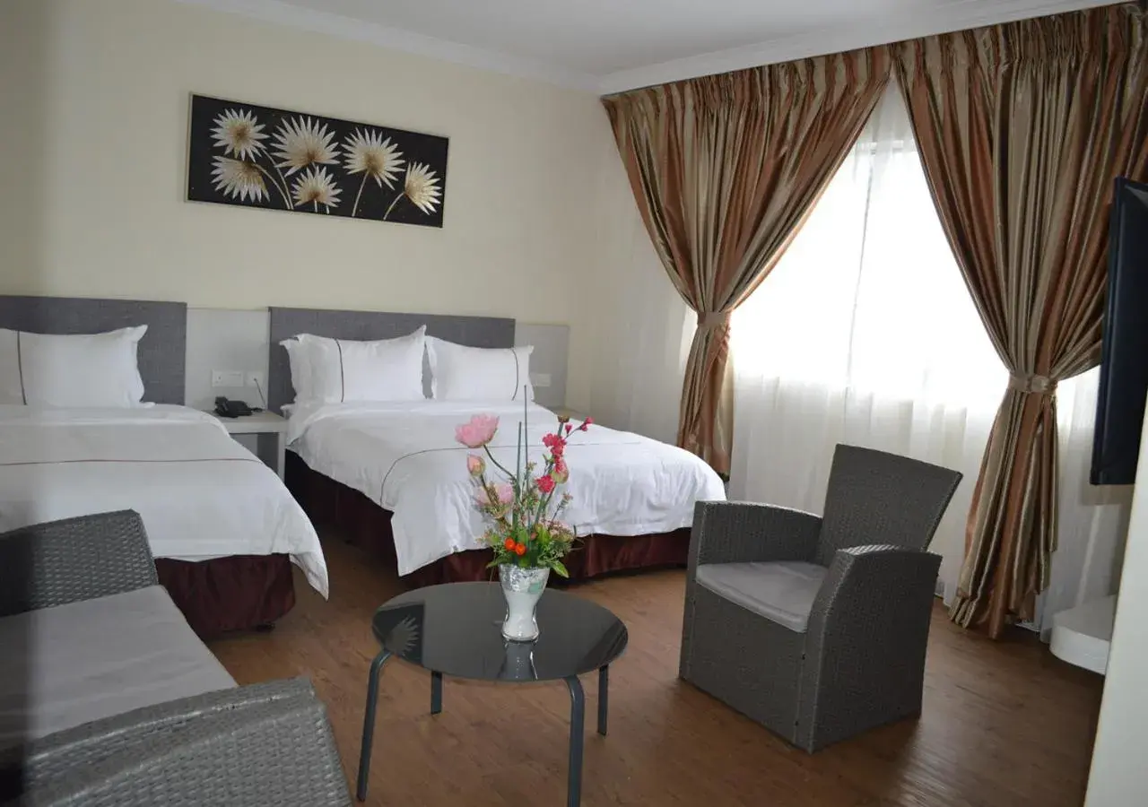 Family Room 1 in Angsoka Hotel Family Room 1 in Angsoka Hotel