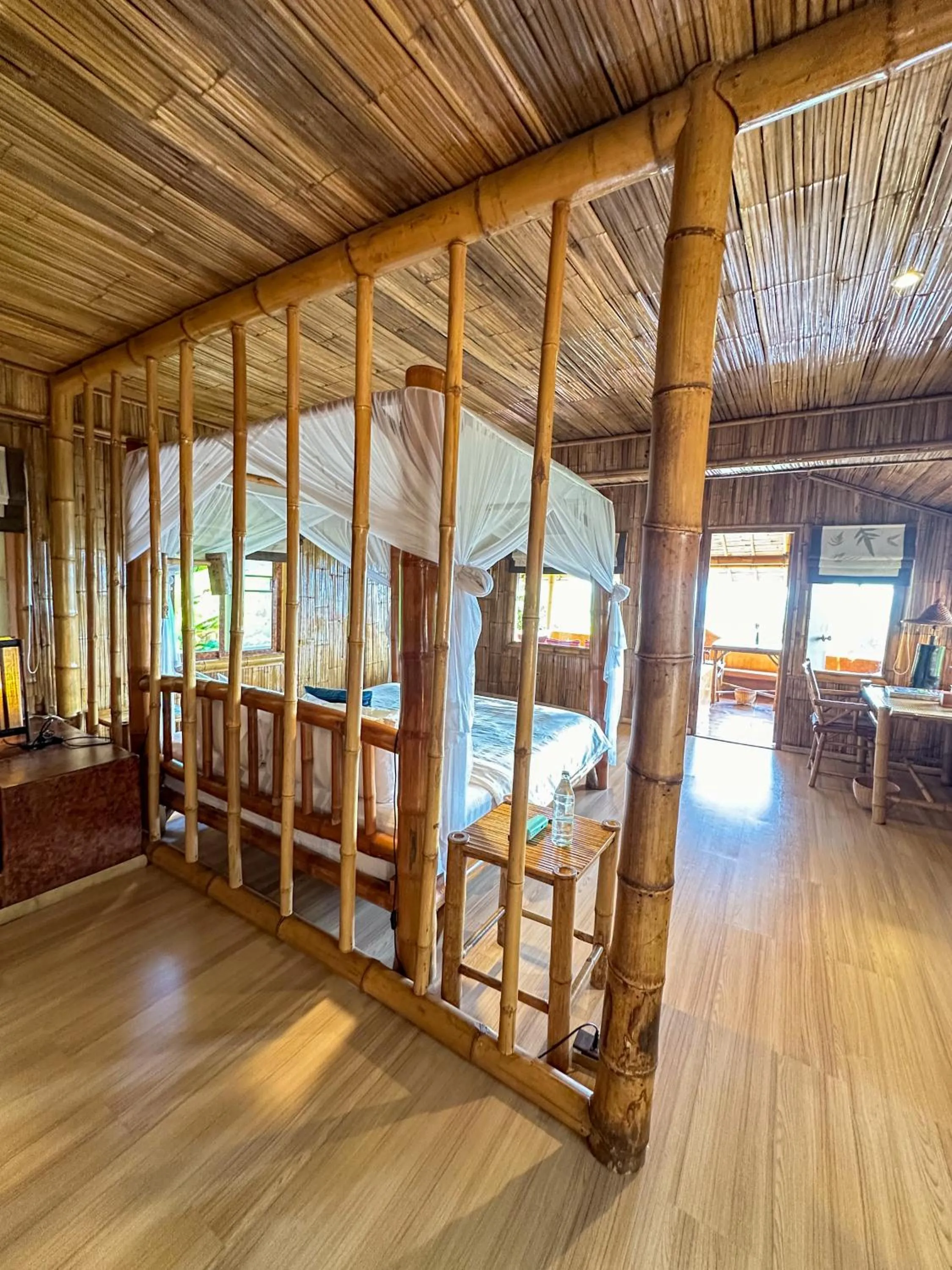 Bed in Phu Chaisai Chiang Rai Mountain Resort