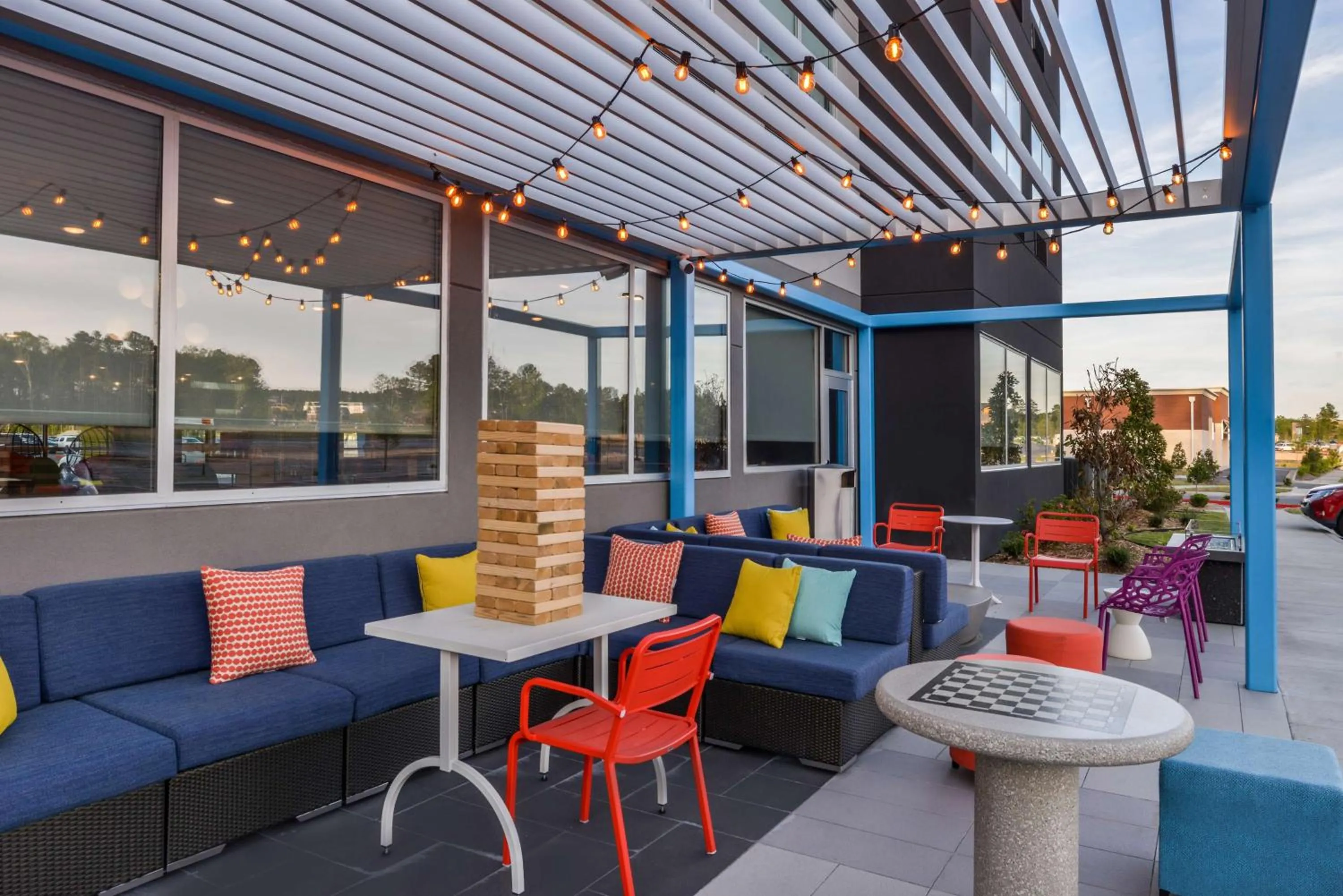 Patio in Tru By Hilton Little Rock West