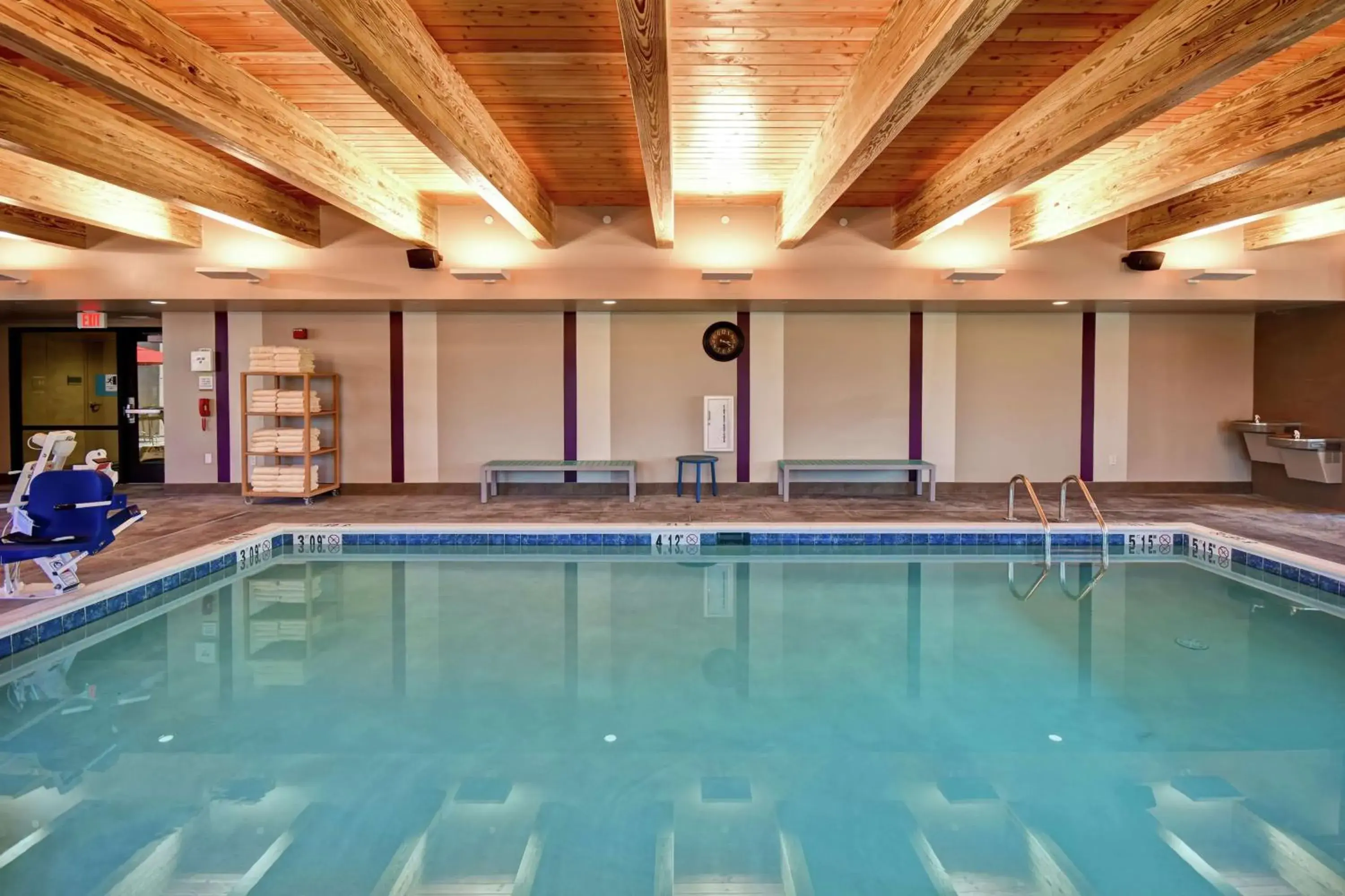 Pool view in Home2 Suites Mechanicsburg Pool view in Home2 Suites Mechanicsburg