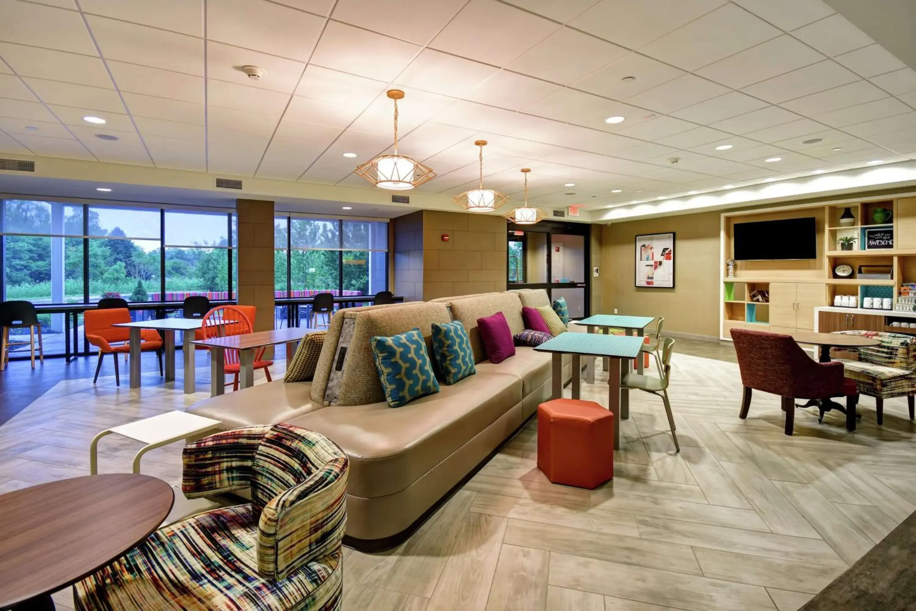 Lobby or reception in Home2 Suites Mechanicsburg Lobby or reception in Home2 Suites Mechanicsburg