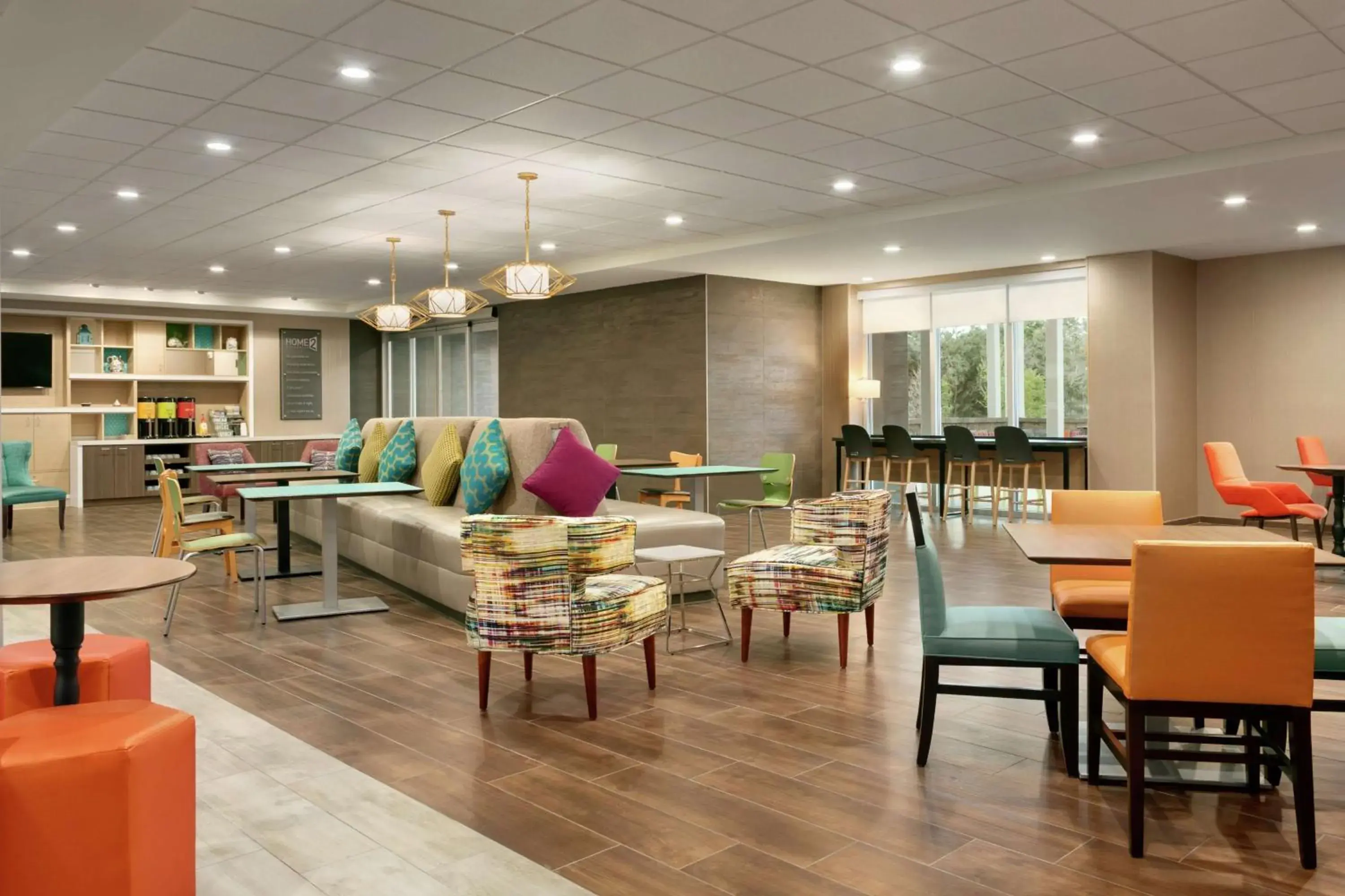 Lobby or reception in Home2 Suites By Hilton Brandon Tampa Lobby or reception in Home2 Suites By Hilton Brandon Tampa
