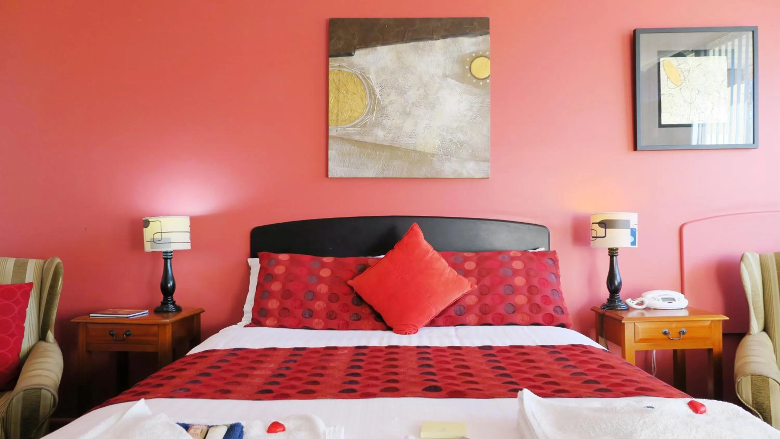 Bed in New Norfolk Junction Motel