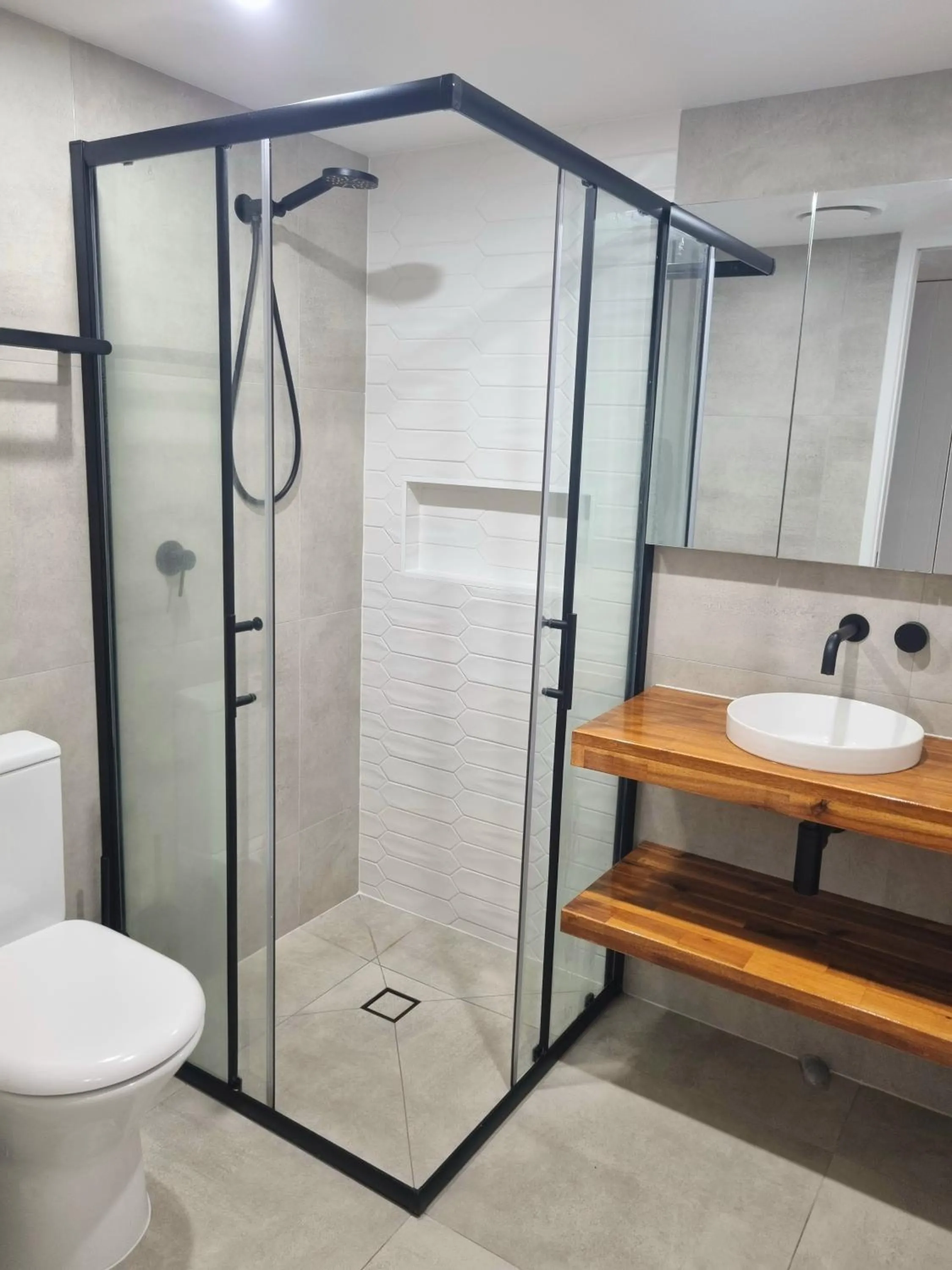 Bathroom in Surfers Beach Resort One