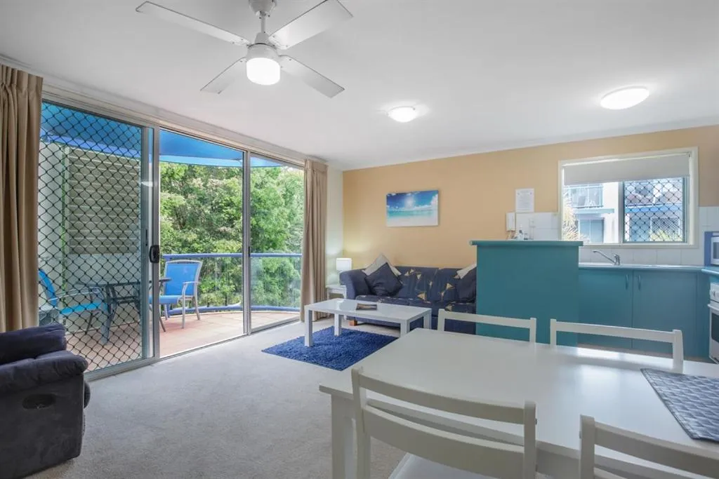 Living room in Surfers Beach Resort One
