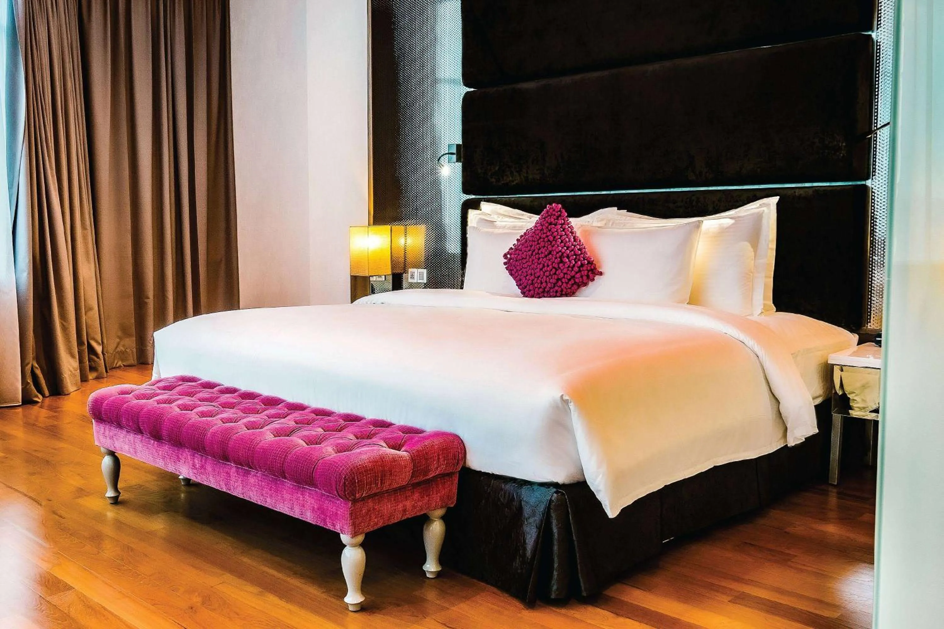 Bed in Wyndham Grand Bangsar Kuala Lumpur