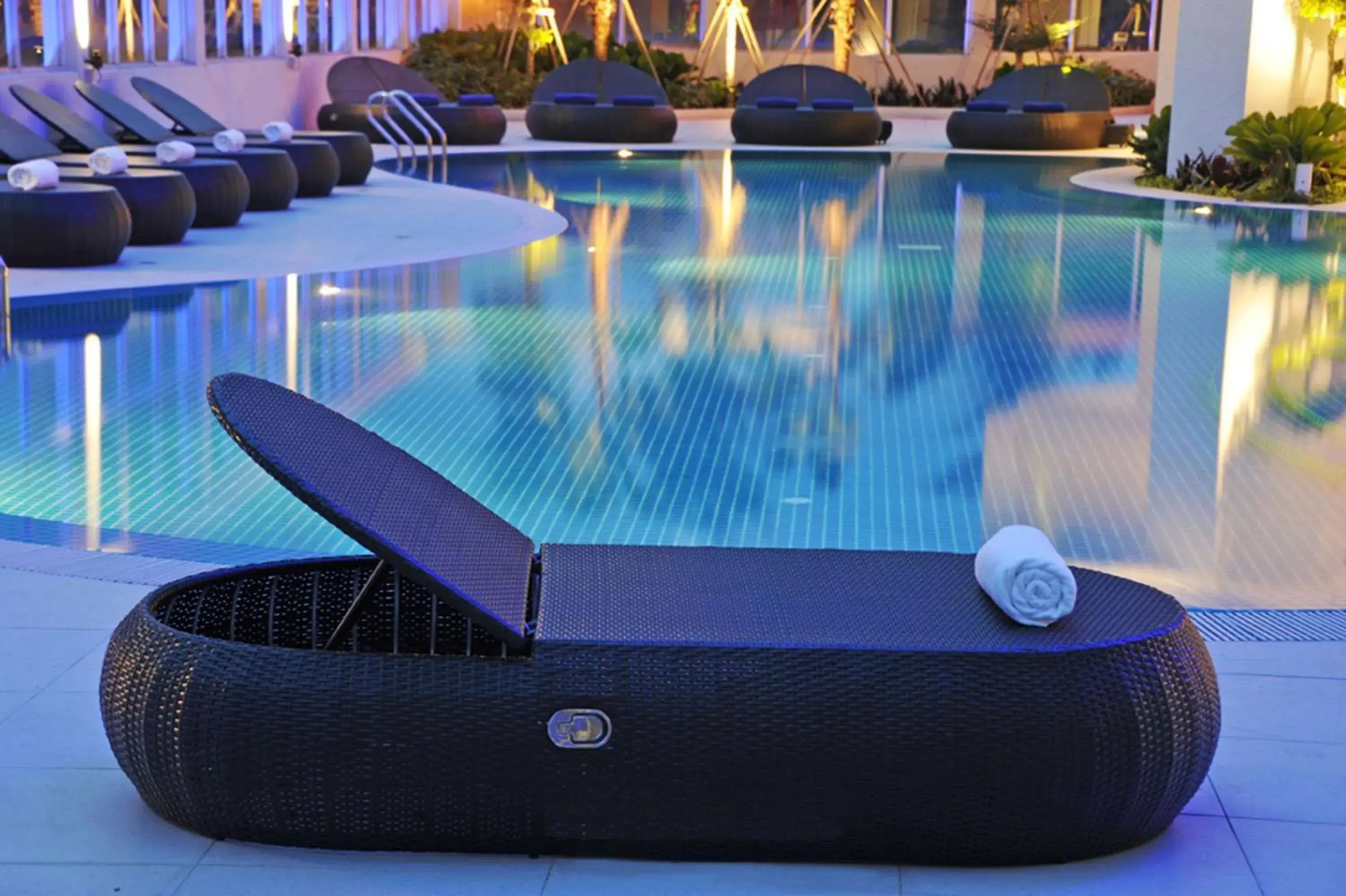 Pool view in Wyndham Grand Bangsar Kuala Lumpur Pool view in Wyndham Grand Bangsar Kuala Lumpur