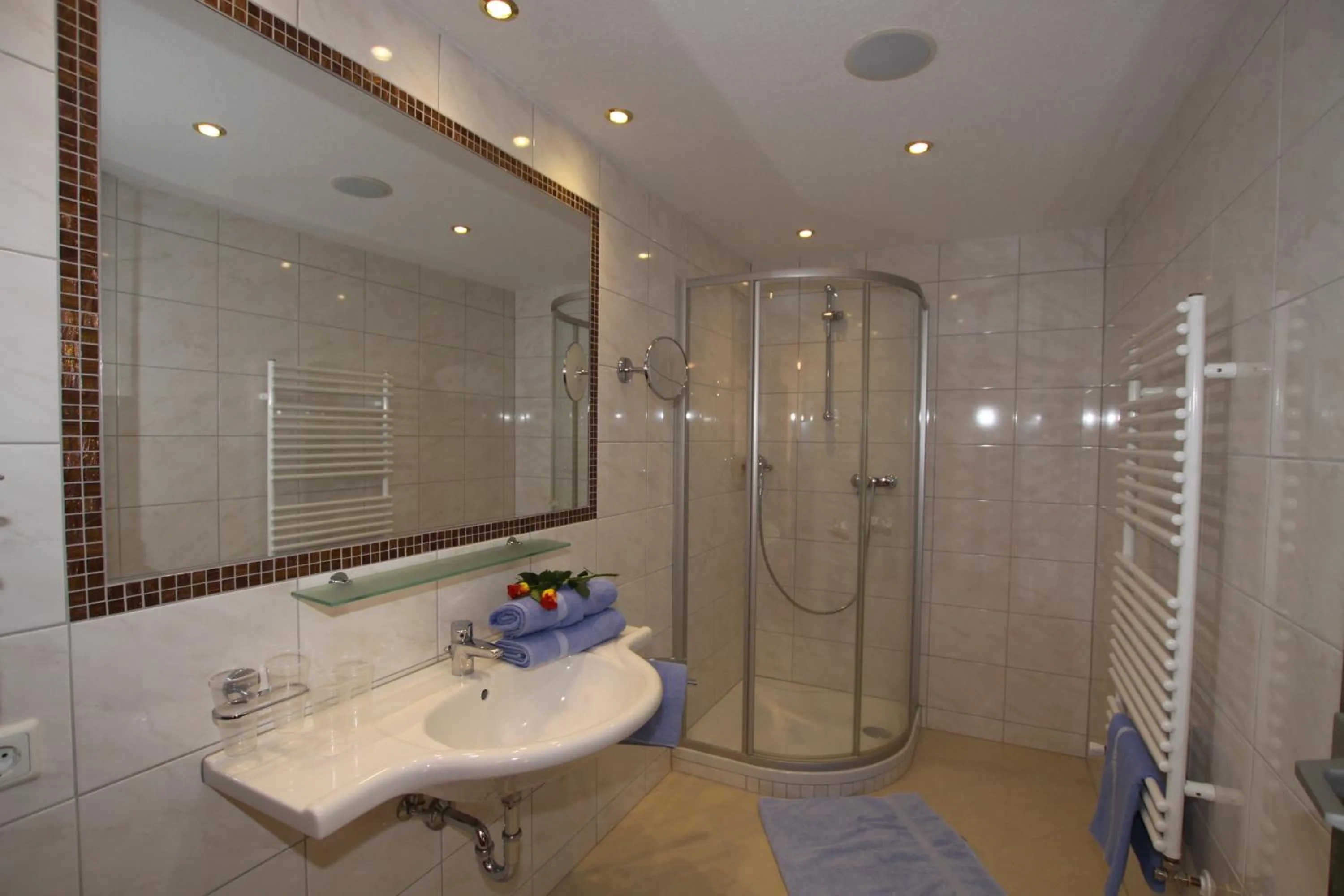 Bathroom in Gampeler Hof