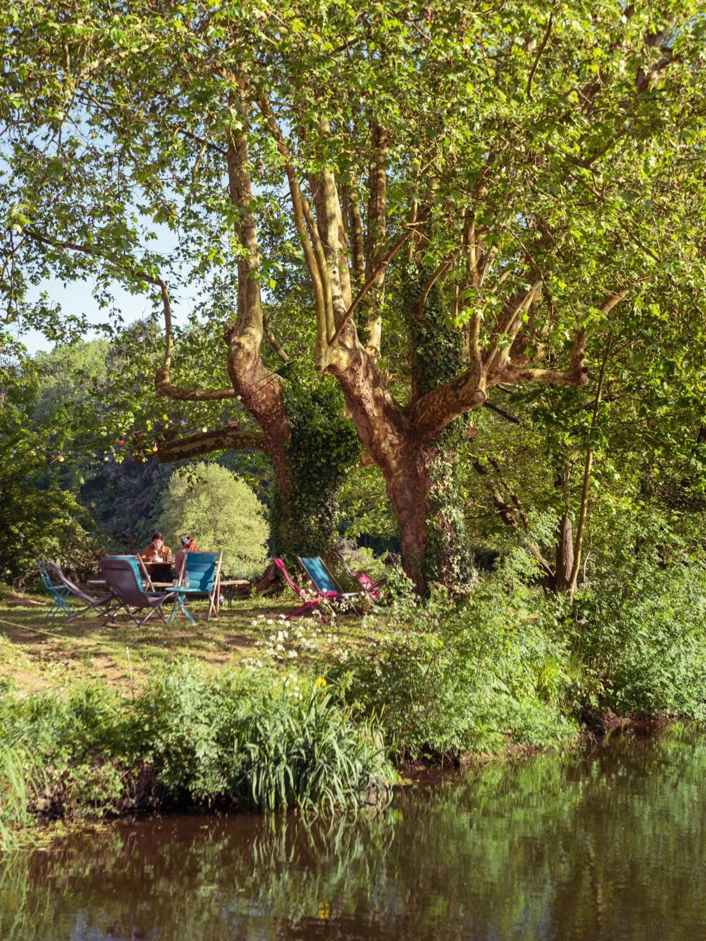 Natural landscape in La Cascade