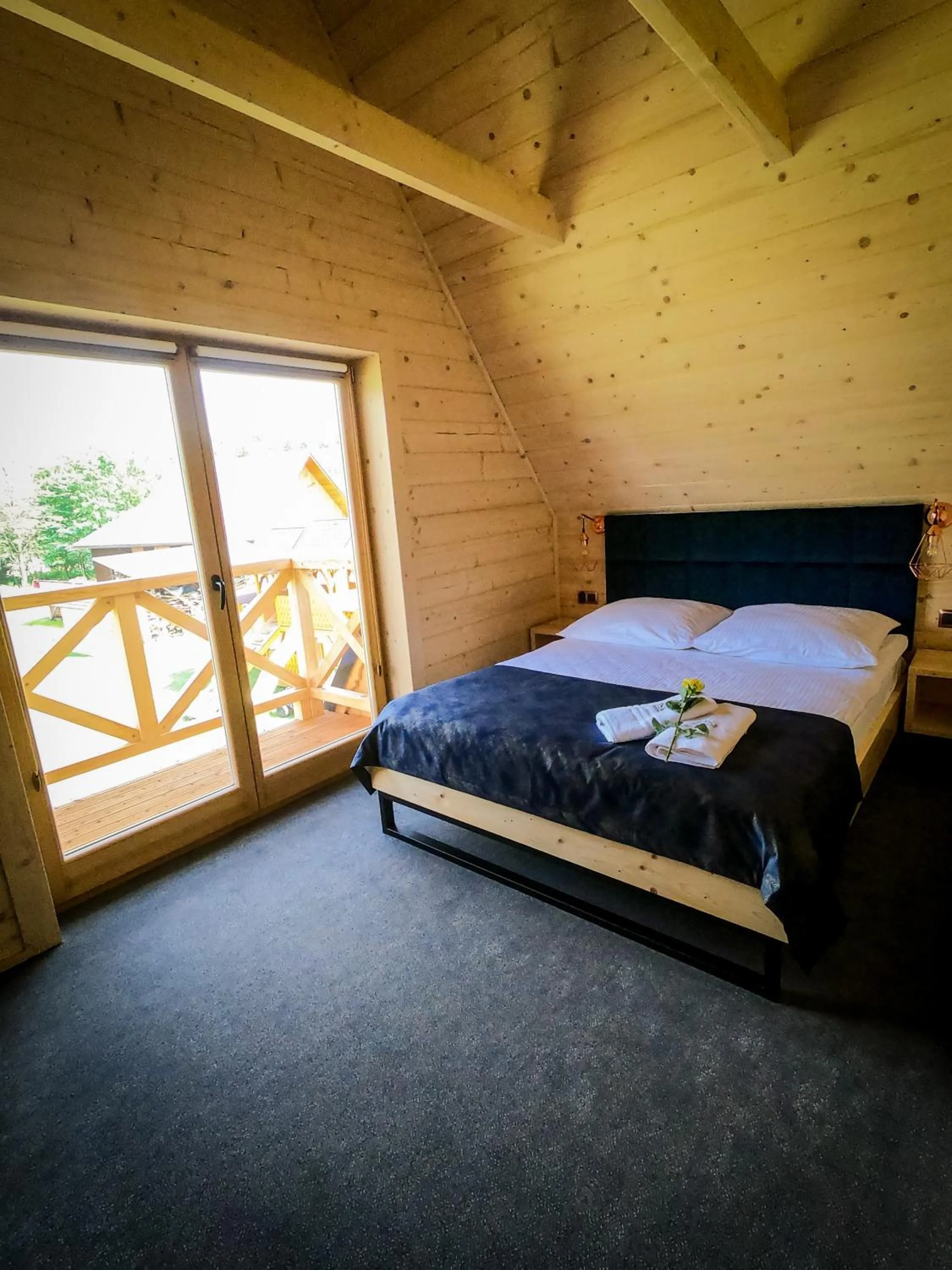 Bed in Domki u Czerników