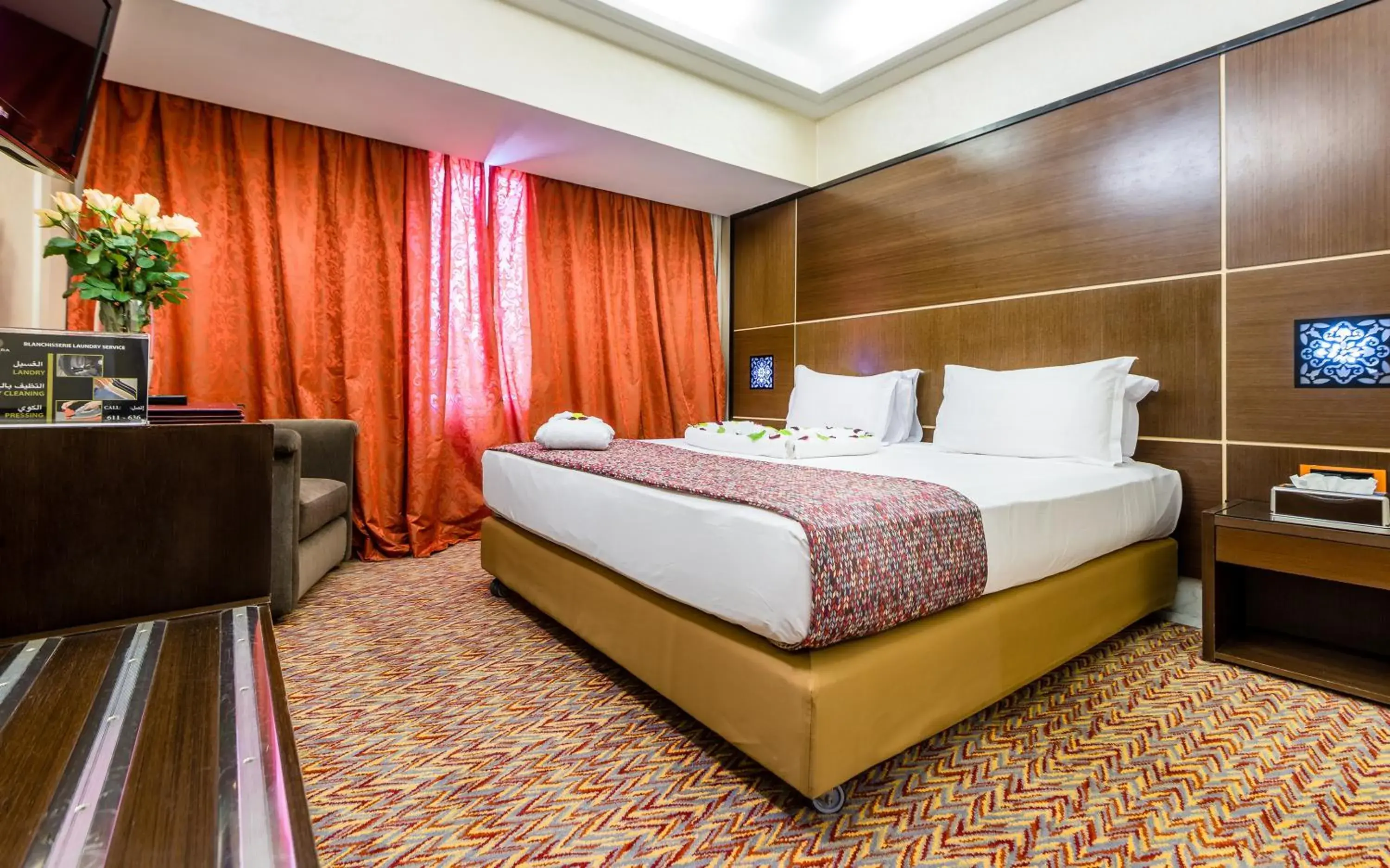 Bedroom, Bed in Sahara Hotel Agadir - Adults Only