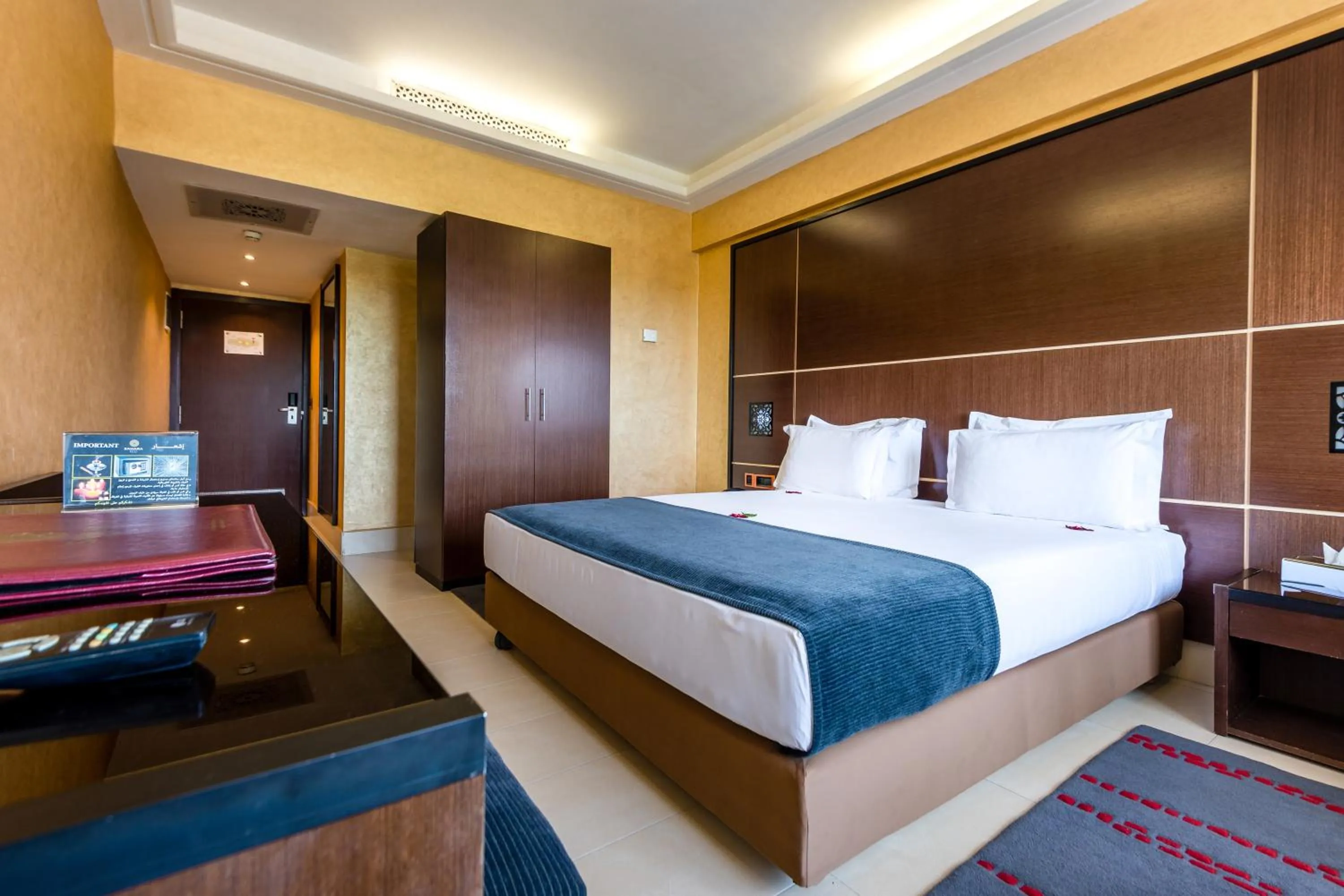 Bedroom, Bed in Sahara Hotel Agadir - Adults Only