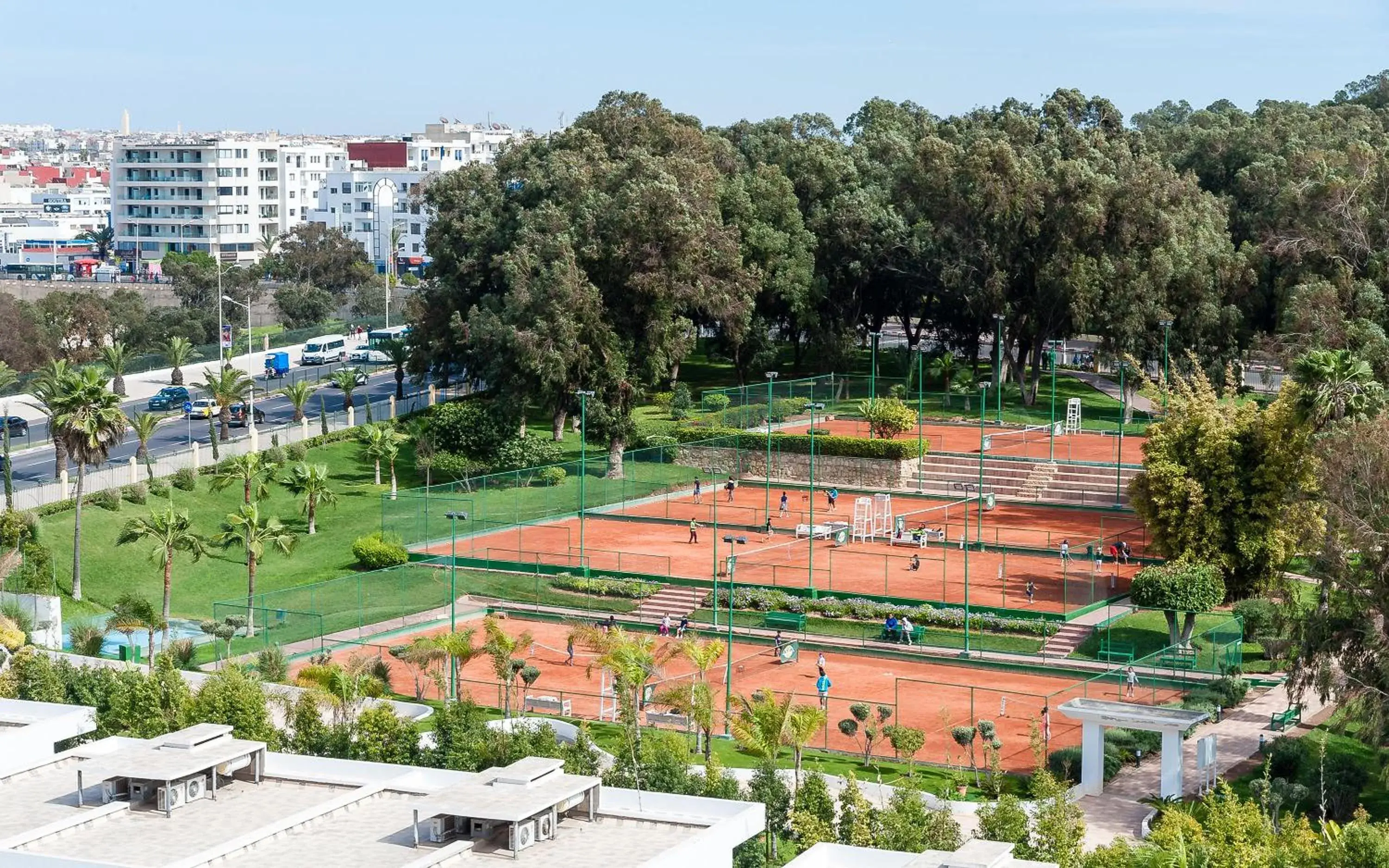 Tennis court in Sahara Hotel Agadir - Adults Only