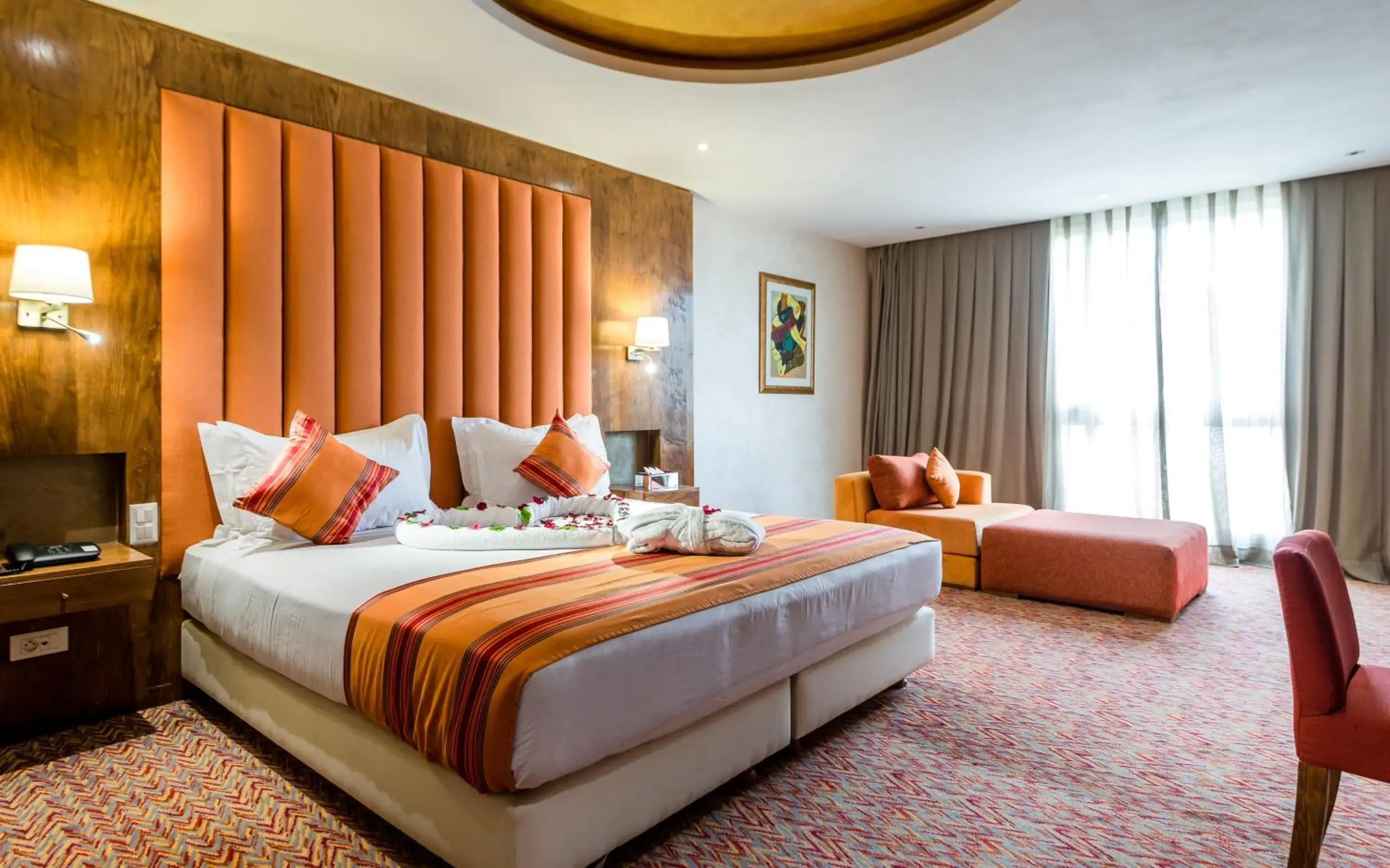 Bed in Sahara Hotel Agadir - Adults Only