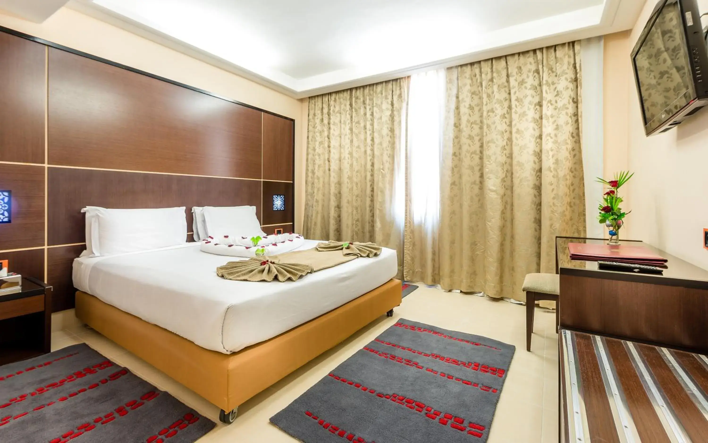 Bedroom, Bed in Sahara Hotel Agadir - Adults Only