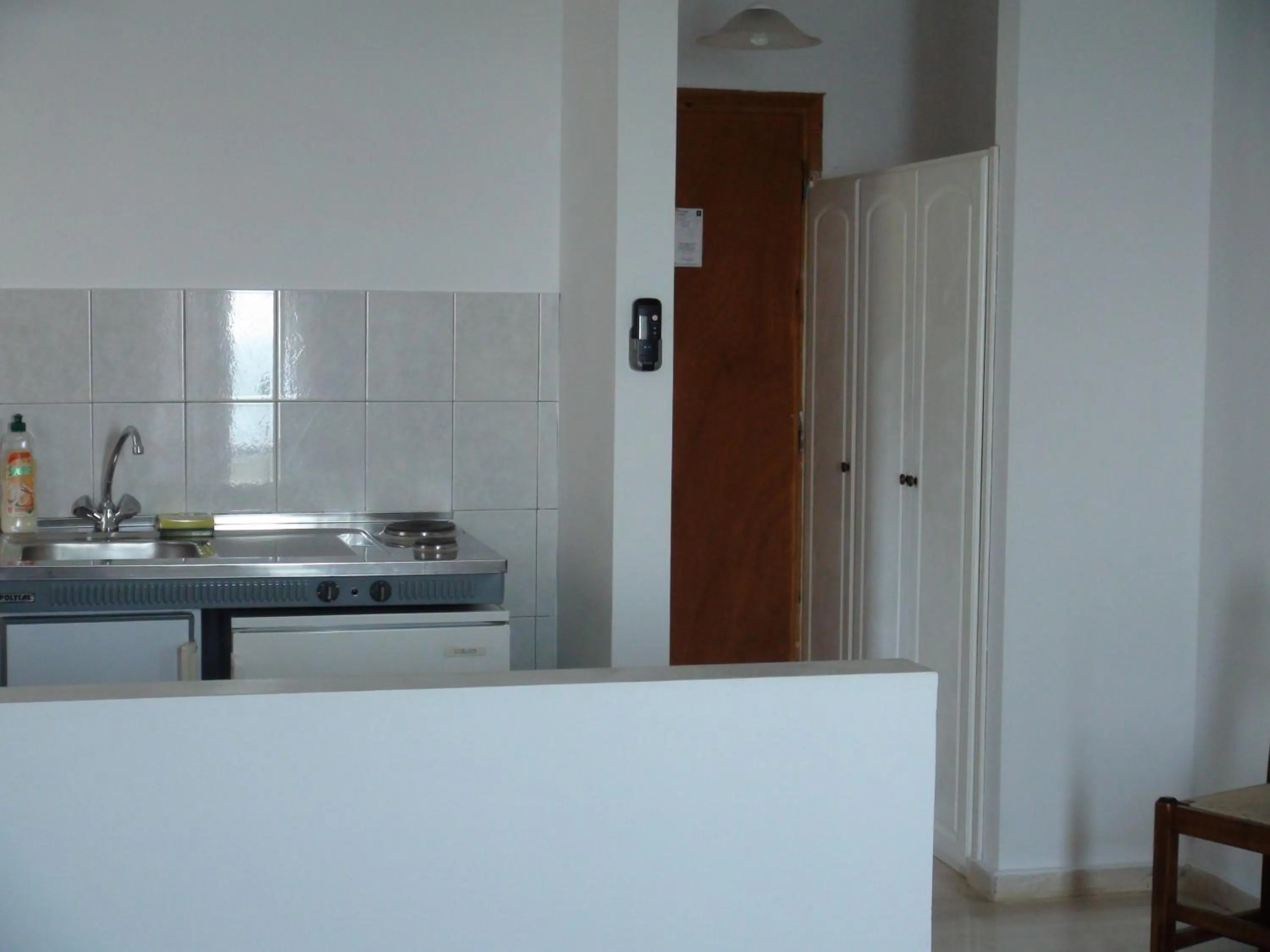 Kitchen or kitchenette in Filoxenia Hotel & Apartments