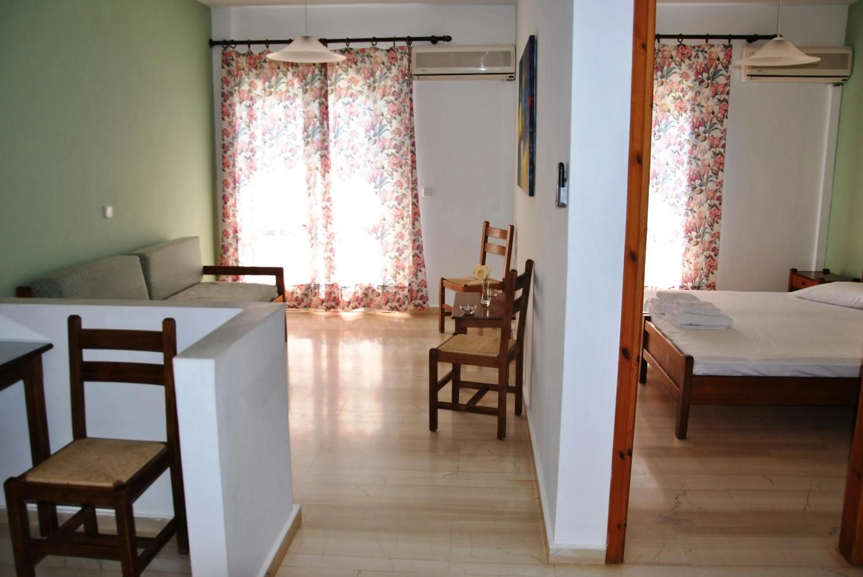 Bed in Filoxenia Hotel & Apartments