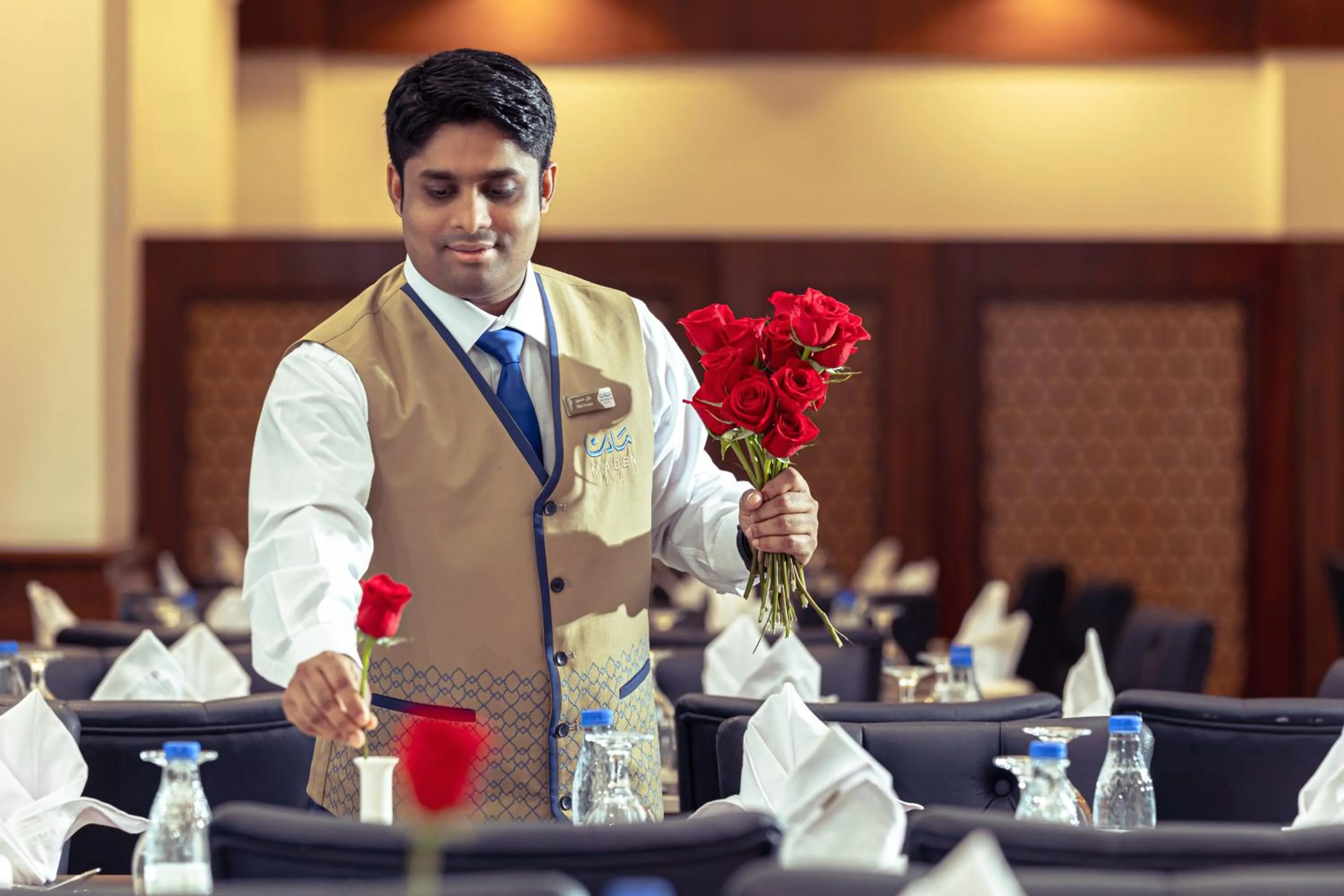 Staff in MADEN Hotel