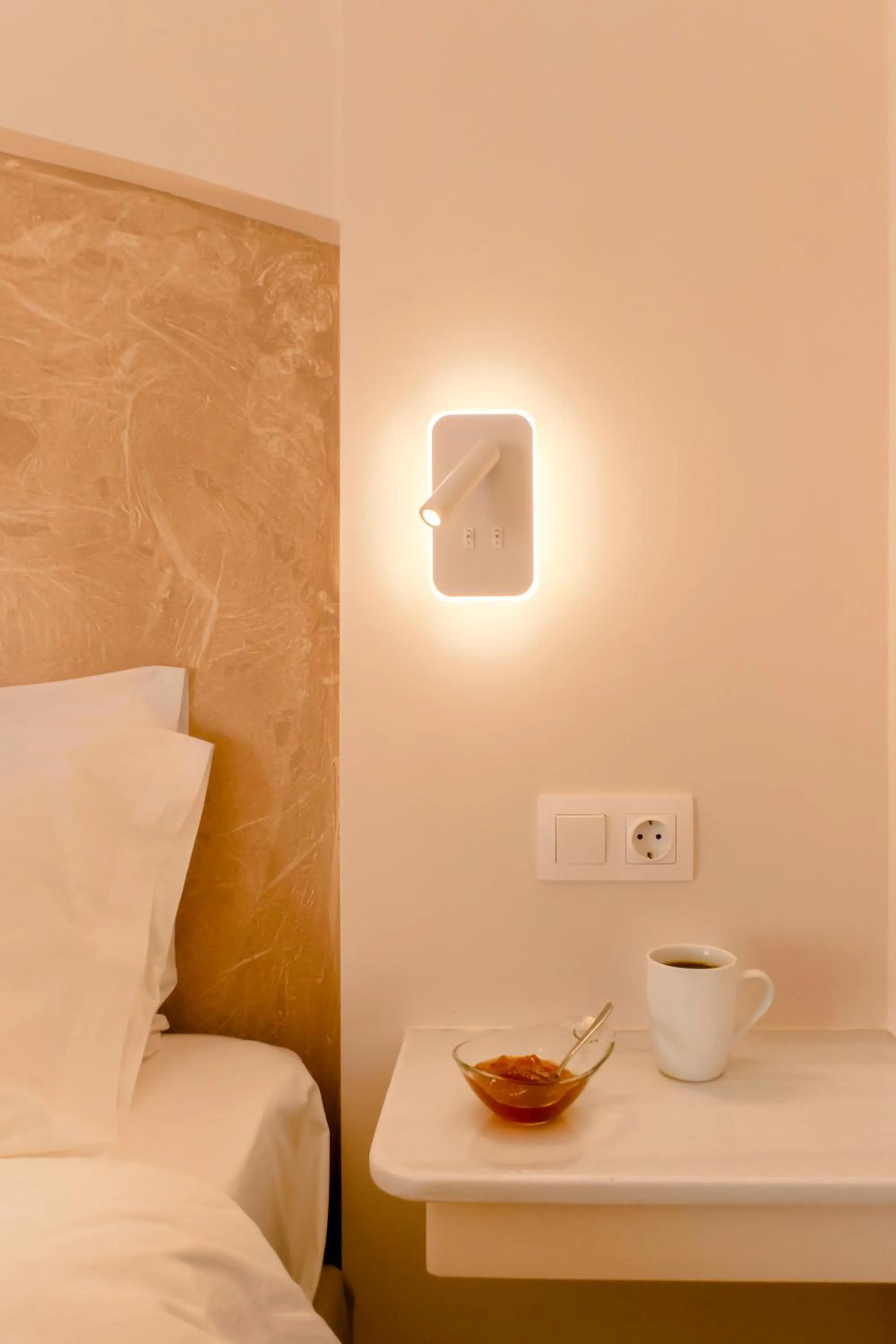 Bed in Hotel Marilen