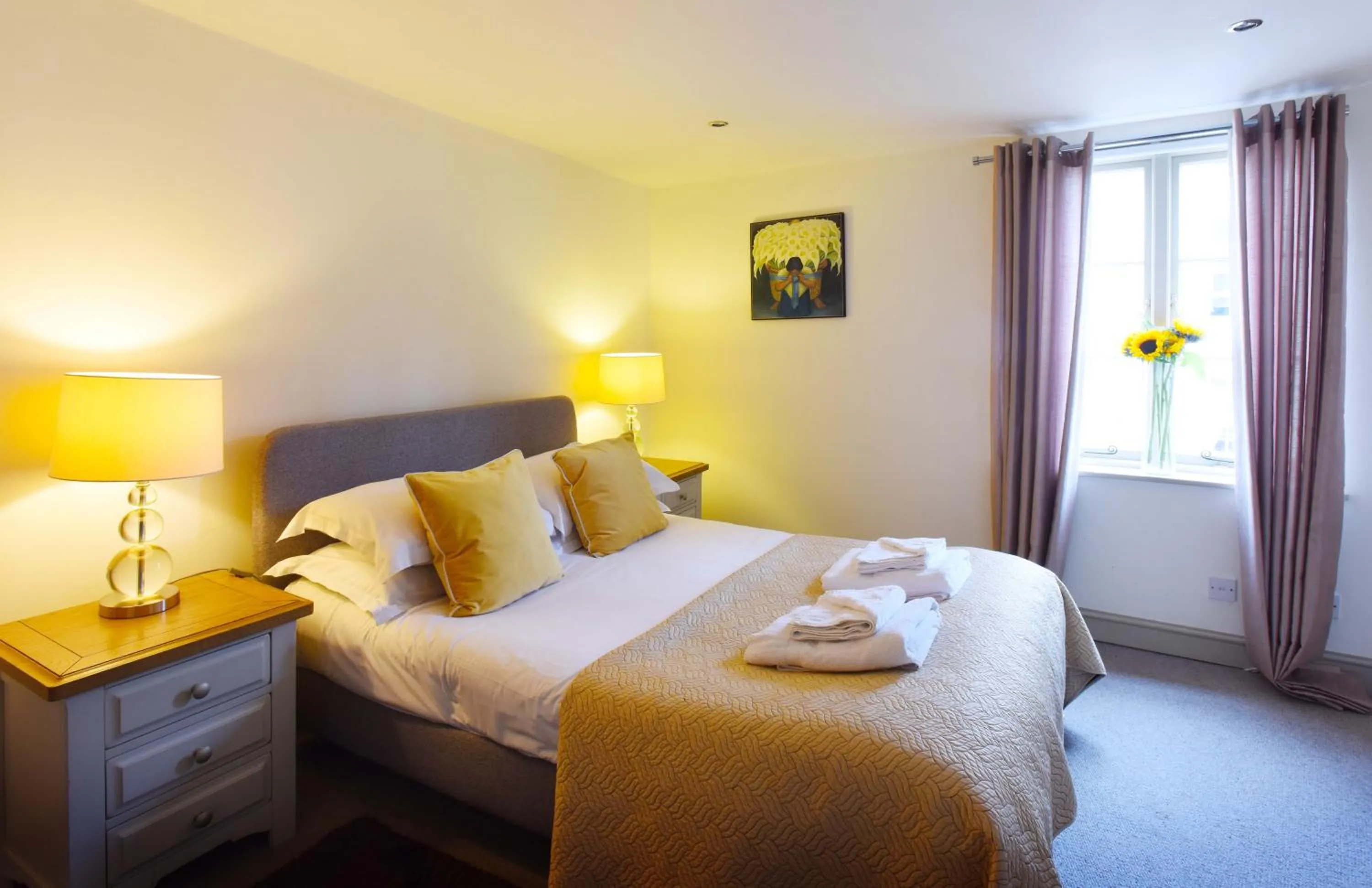 Bed in The Ultimate Group Complex, Hens & Celebrations at The Old Fire Station Canterbury, 3 Homes