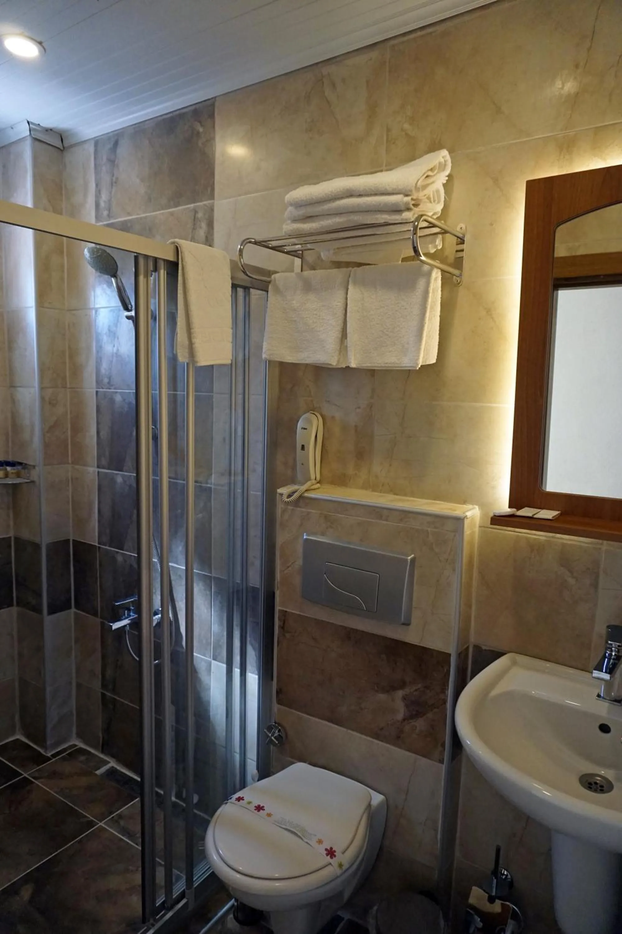 Bathroom in Aqua Boss Hotel