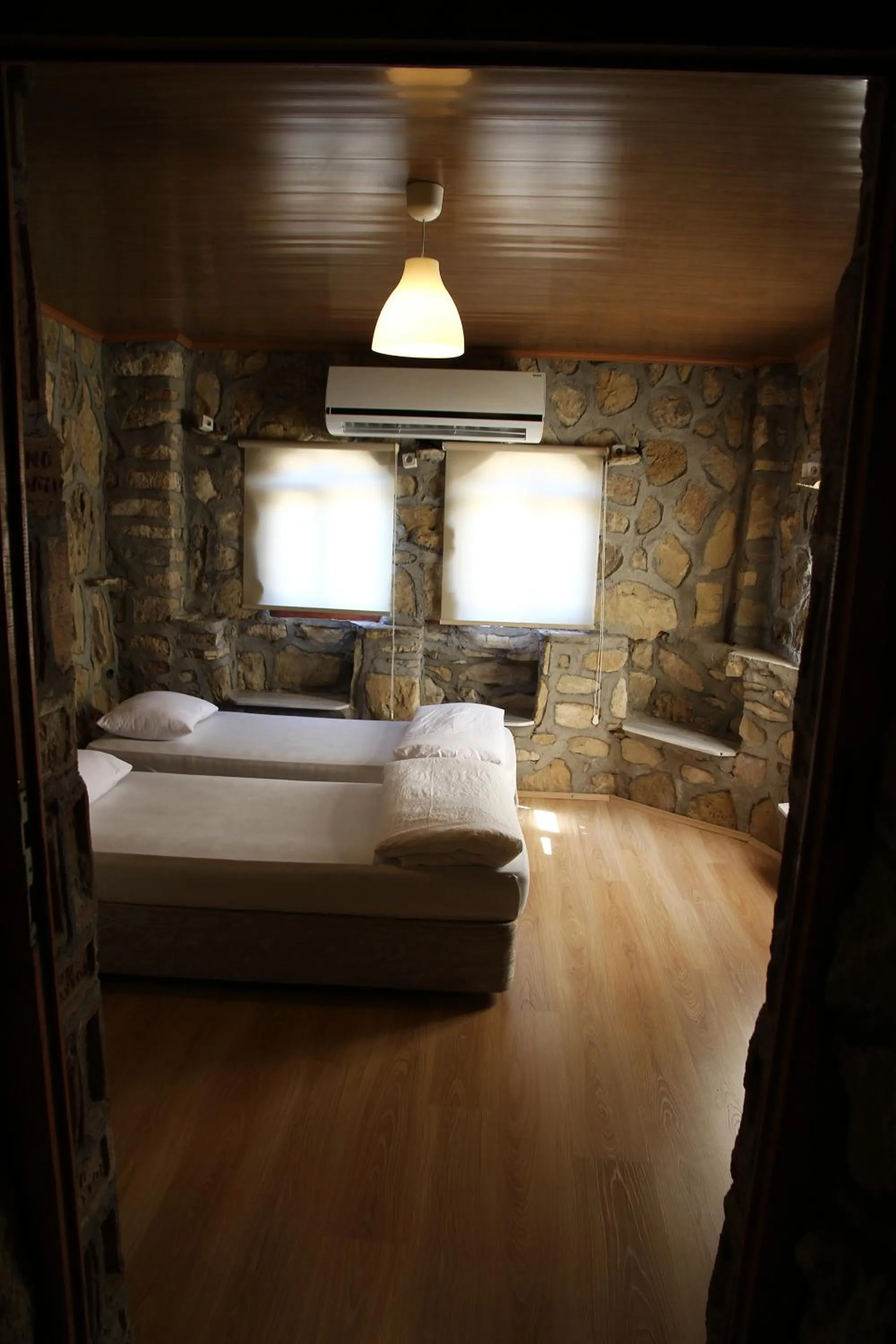 Photo of the whole room, Bed in Aqua Boss Hotel