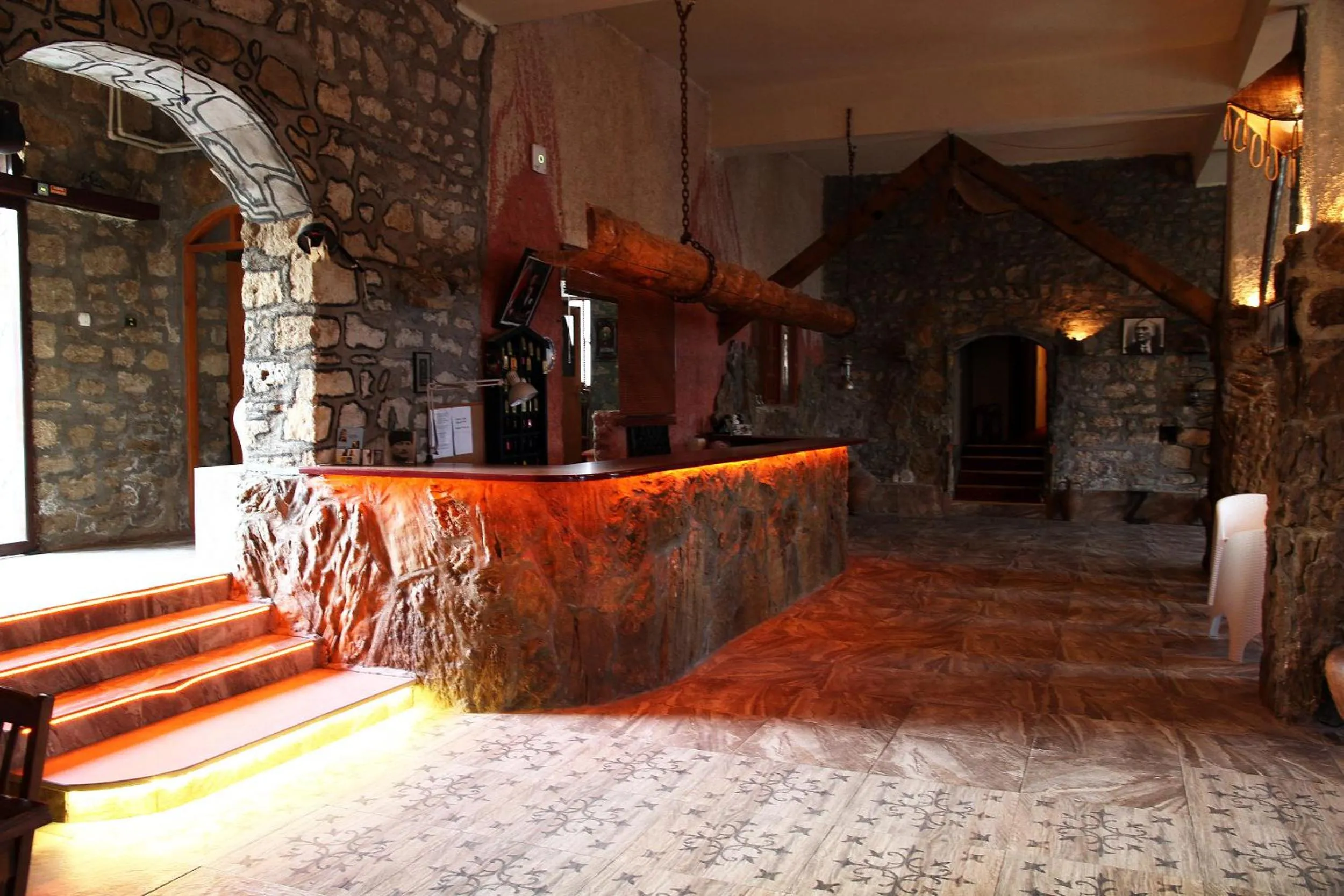 Lobby or reception in Aqua Boss Hotel