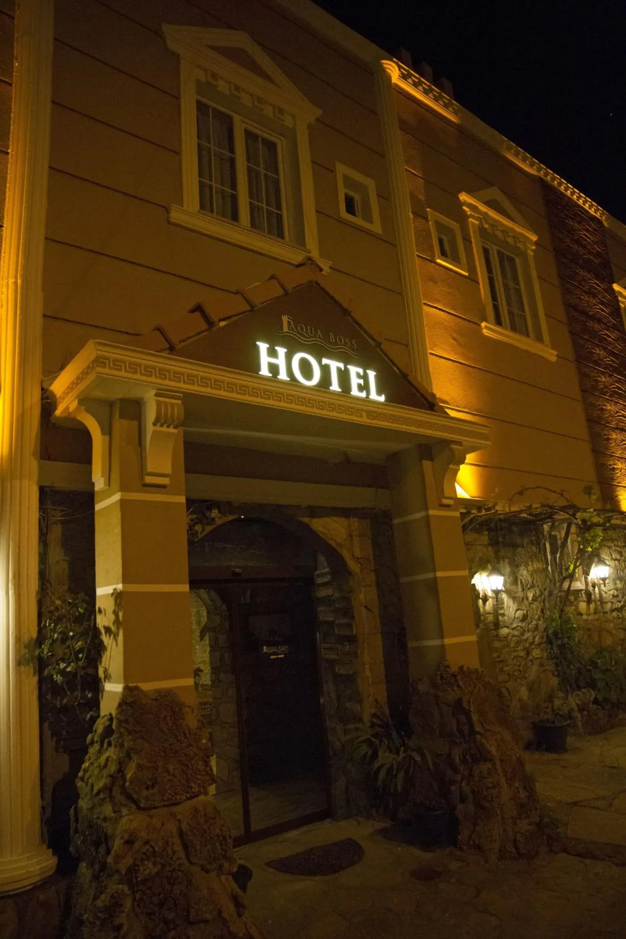 Facade/entrance in Aqua Boss Hotel Facade/entrance in Aqua Boss Hotel