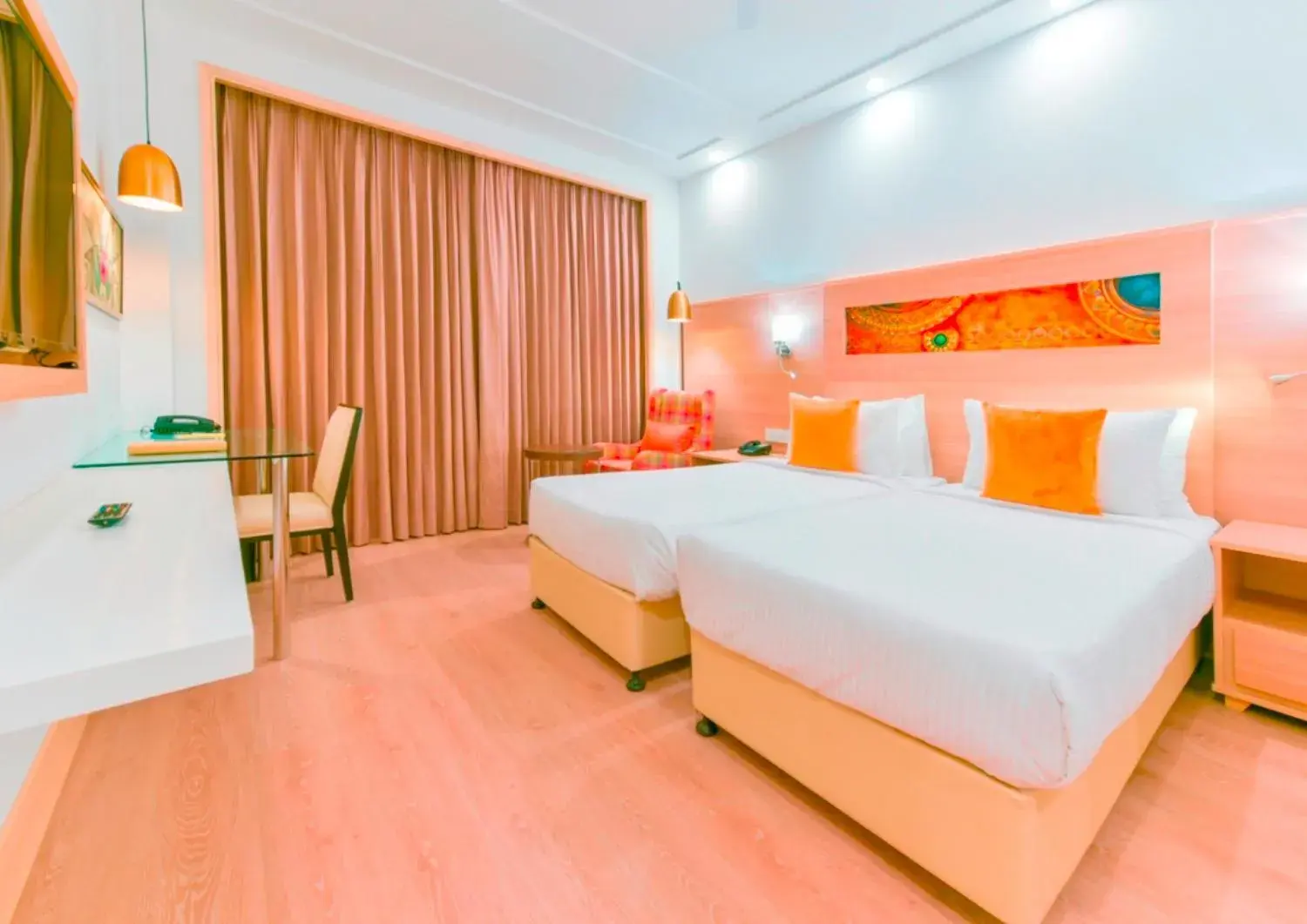 Deluxe Double or Twin Room - single occupancy in Lemon Tree Hotel Jammu Deluxe Double or Twin Room - single occupancy in Lemon Tree Hotel Jammu