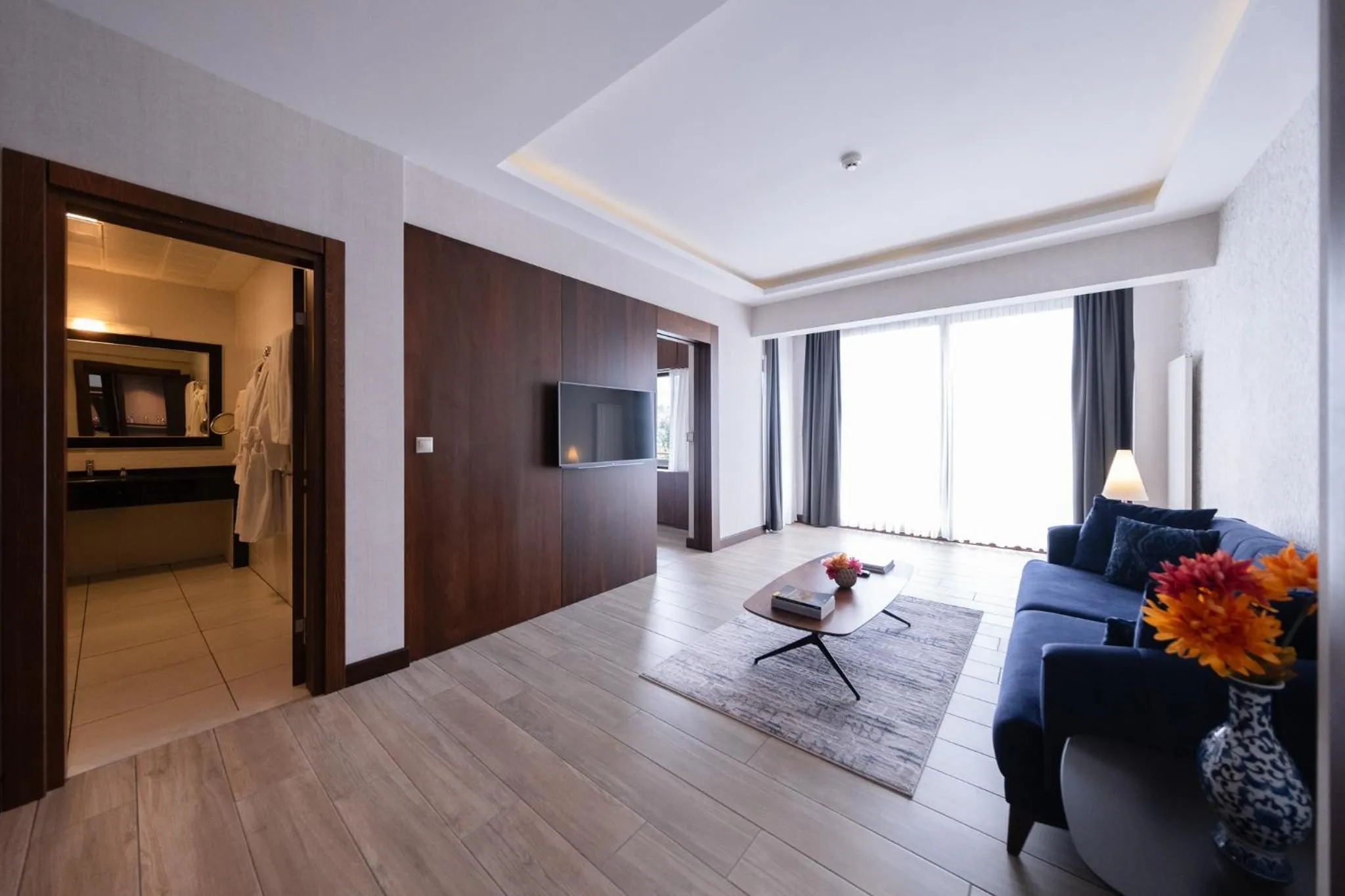 Bed in Iris Hotel & Spa