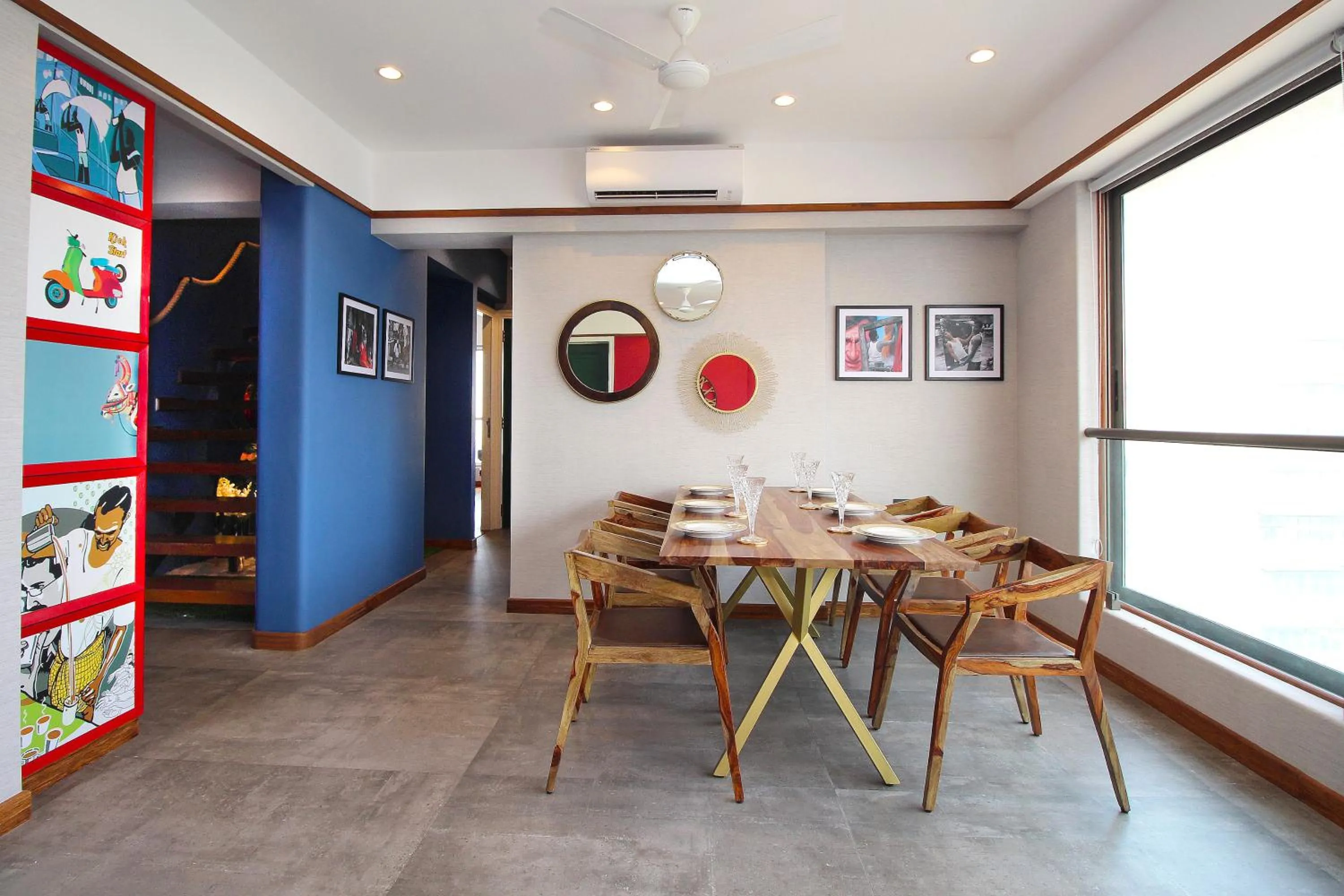 Dining area in Theory9 Premium Service Apartments Khar