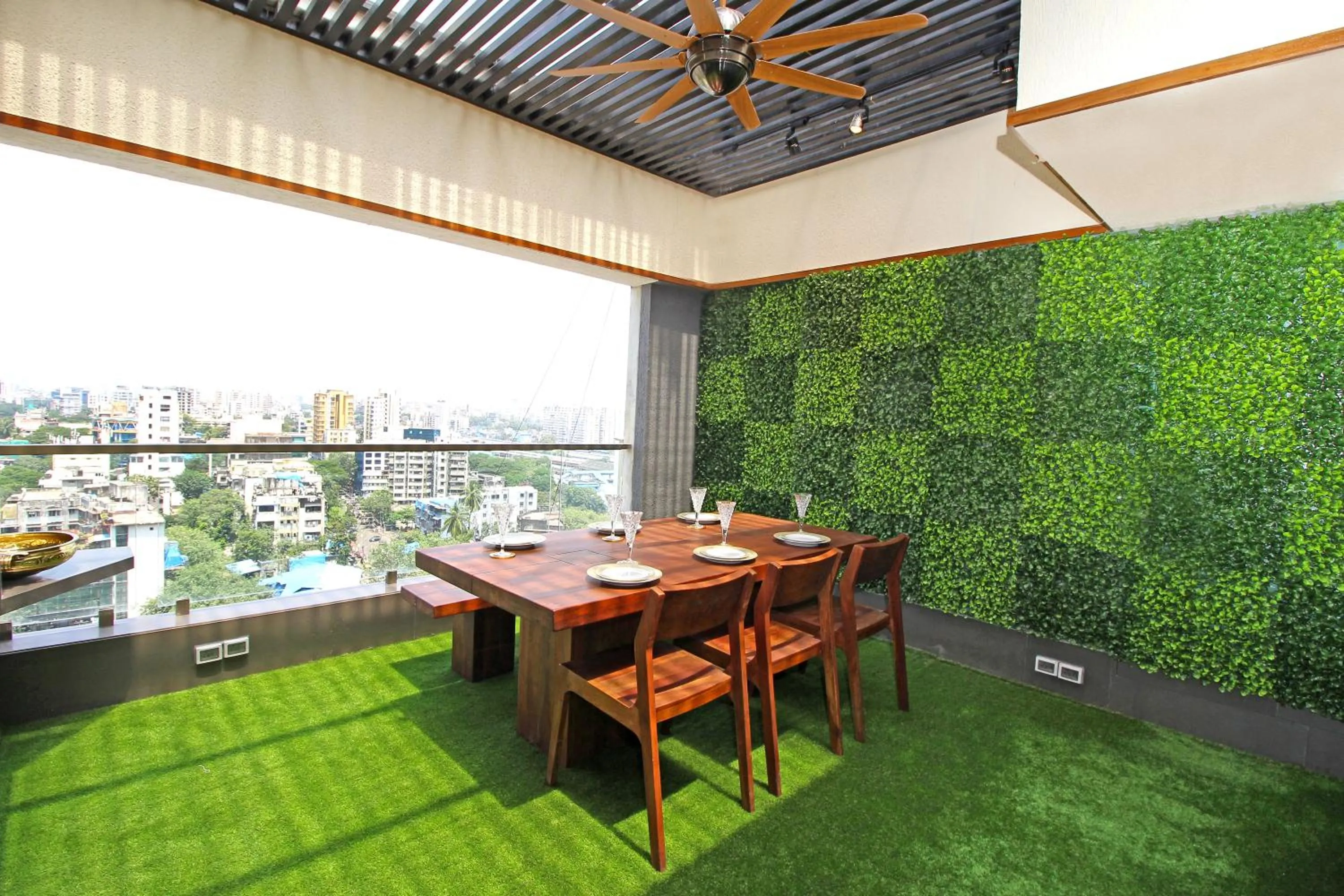 Balcony/Terrace in Theory9 Premium Service Apartments Khar
