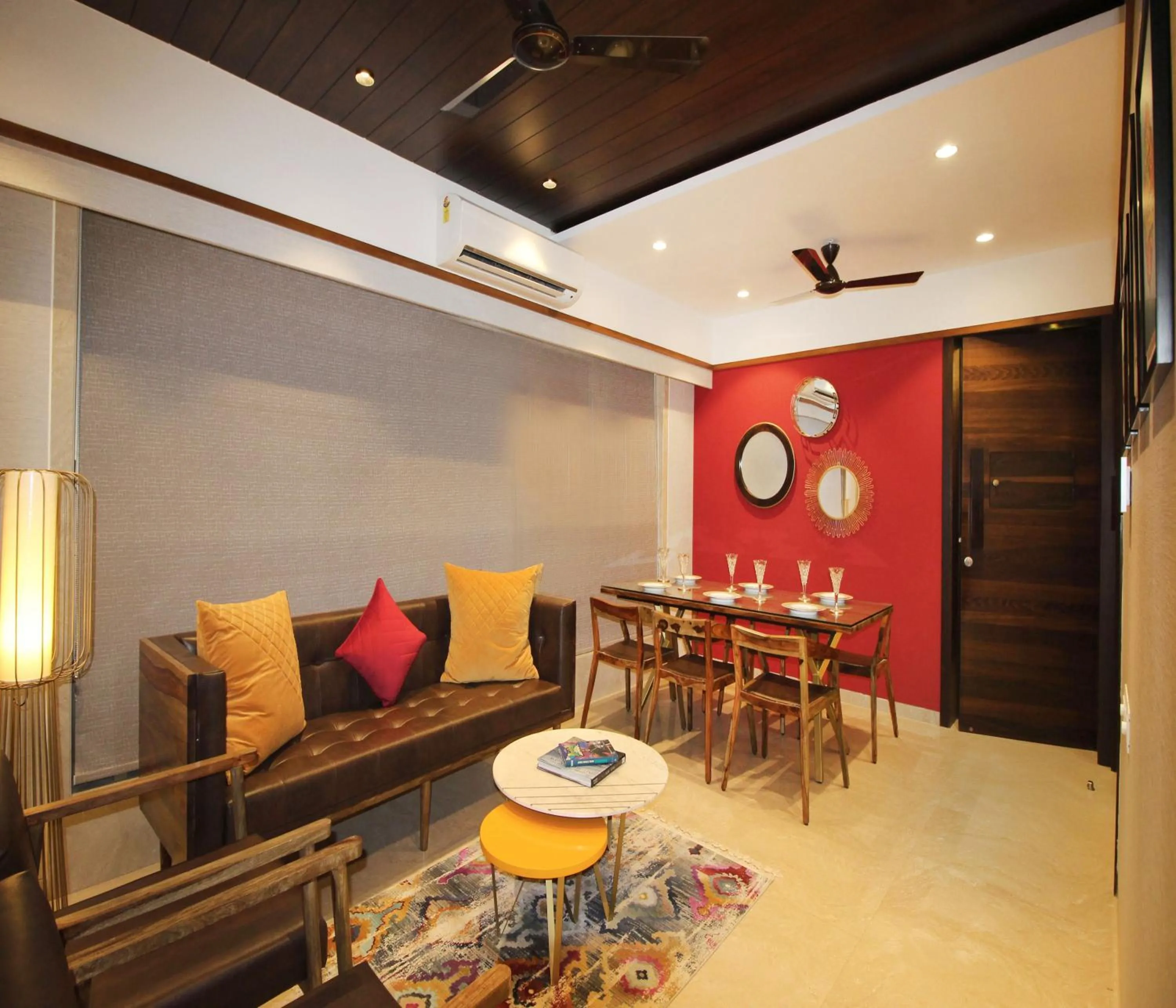 Seating area in Theory9 Premium Service Apartments Khar