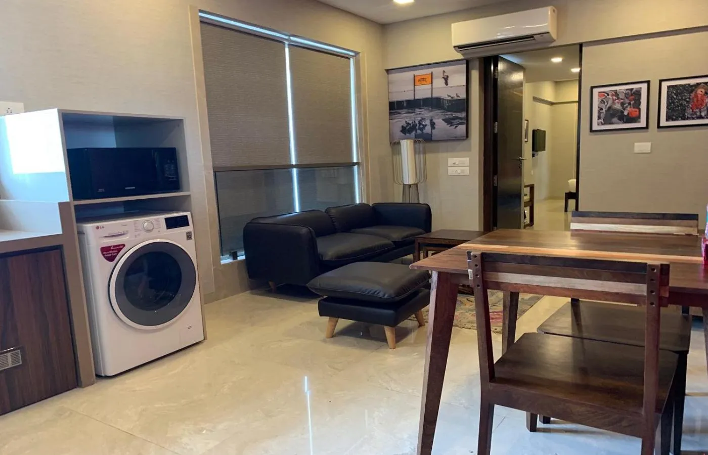 Living room in Theory9 Premium Service Apartments Khar