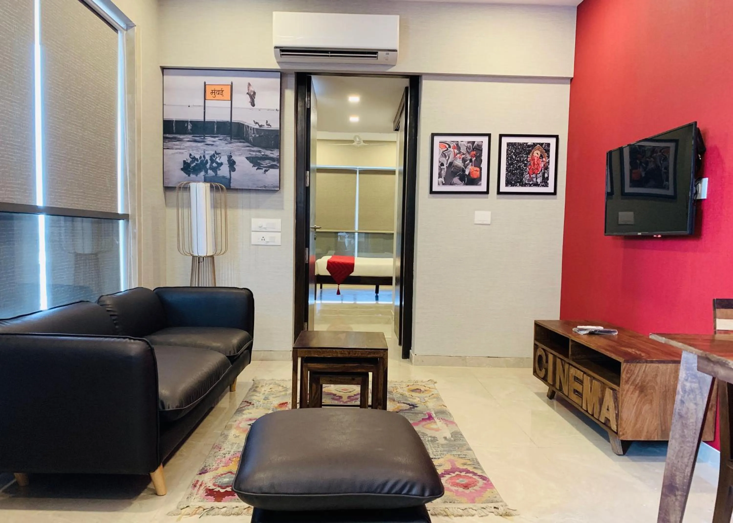 Living room in Theory9 Premium Service Apartments Khar