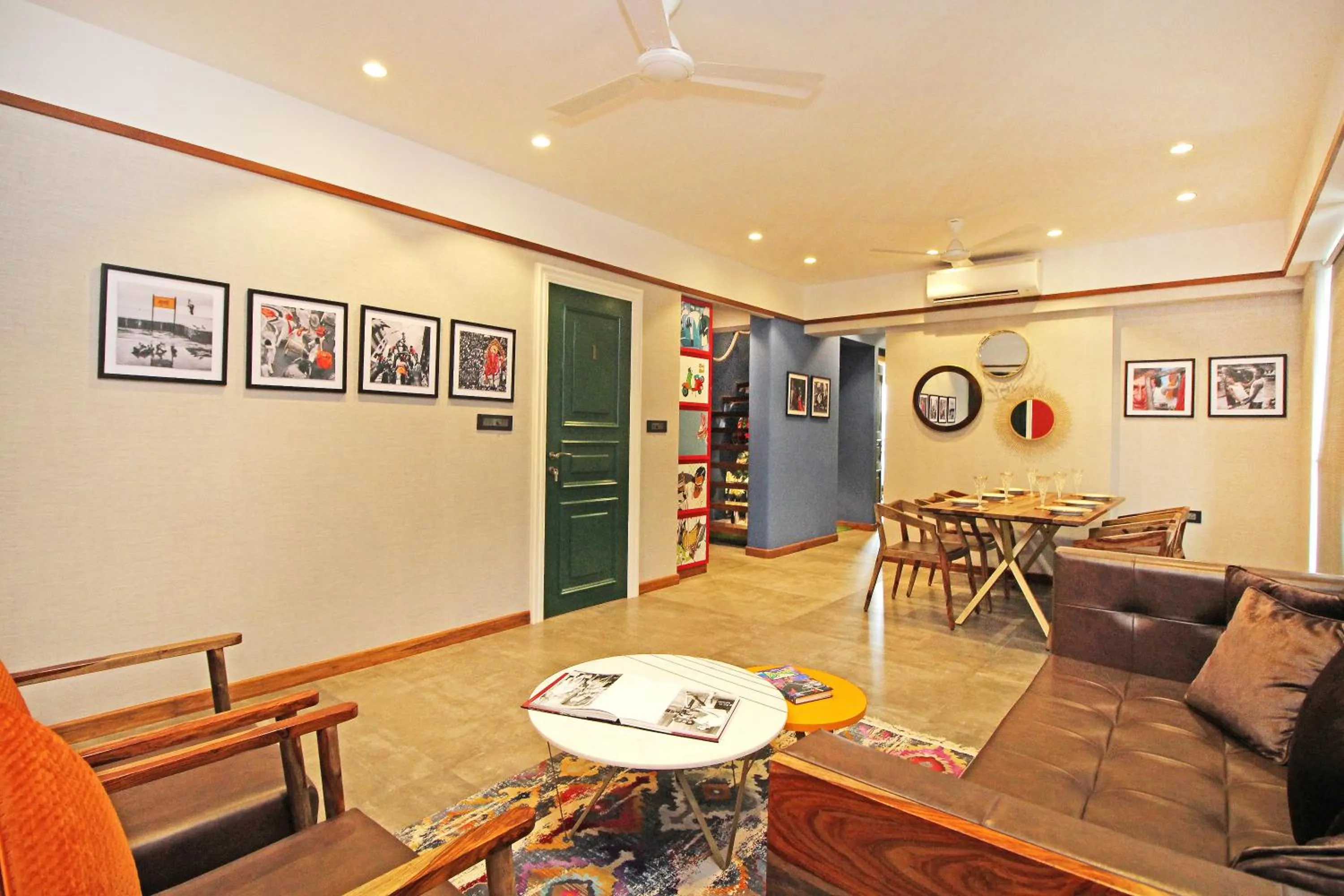 Living room in Theory9 Premium Service Apartments Khar