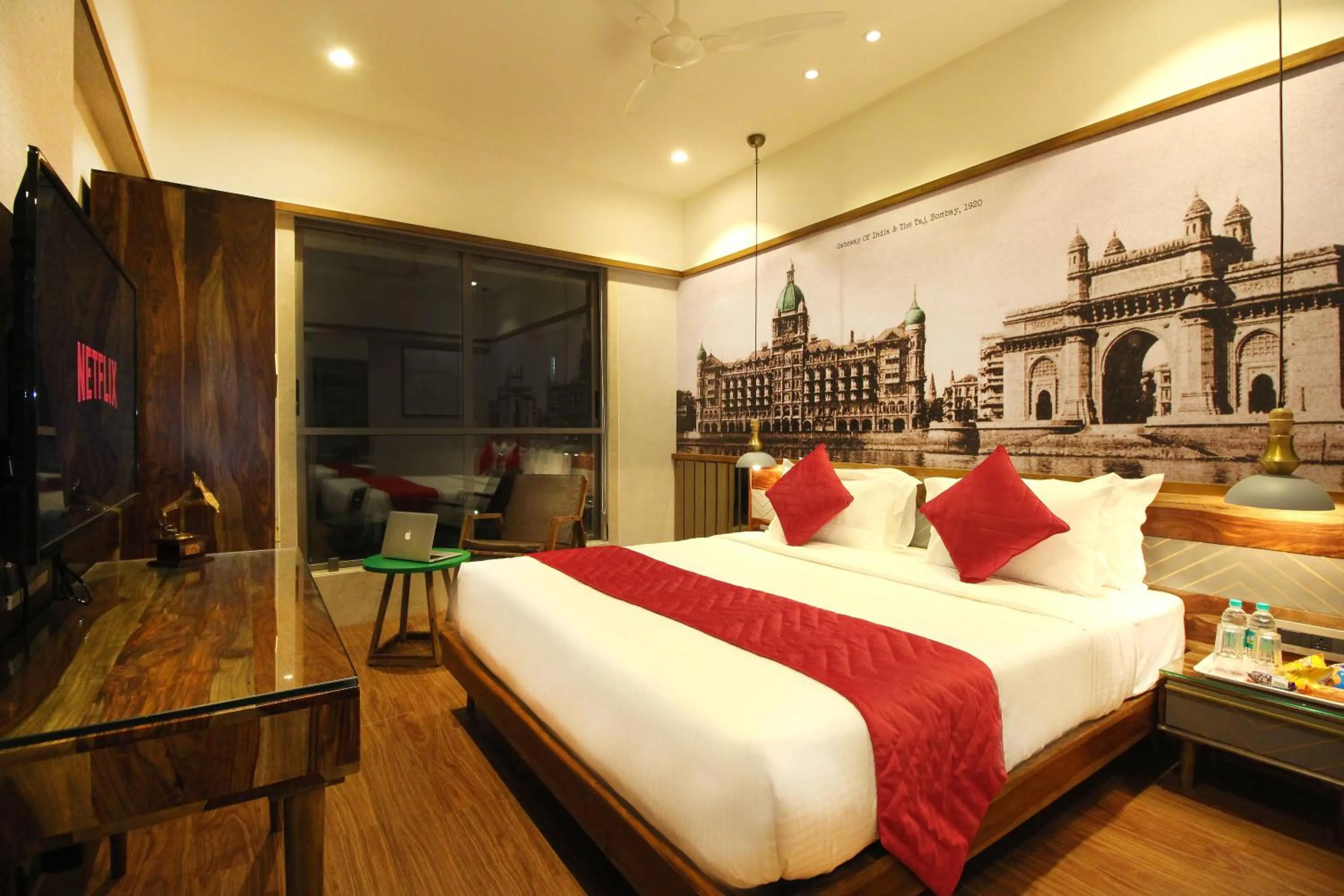 Bed in Theory9 Premium Service Apartments Khar
