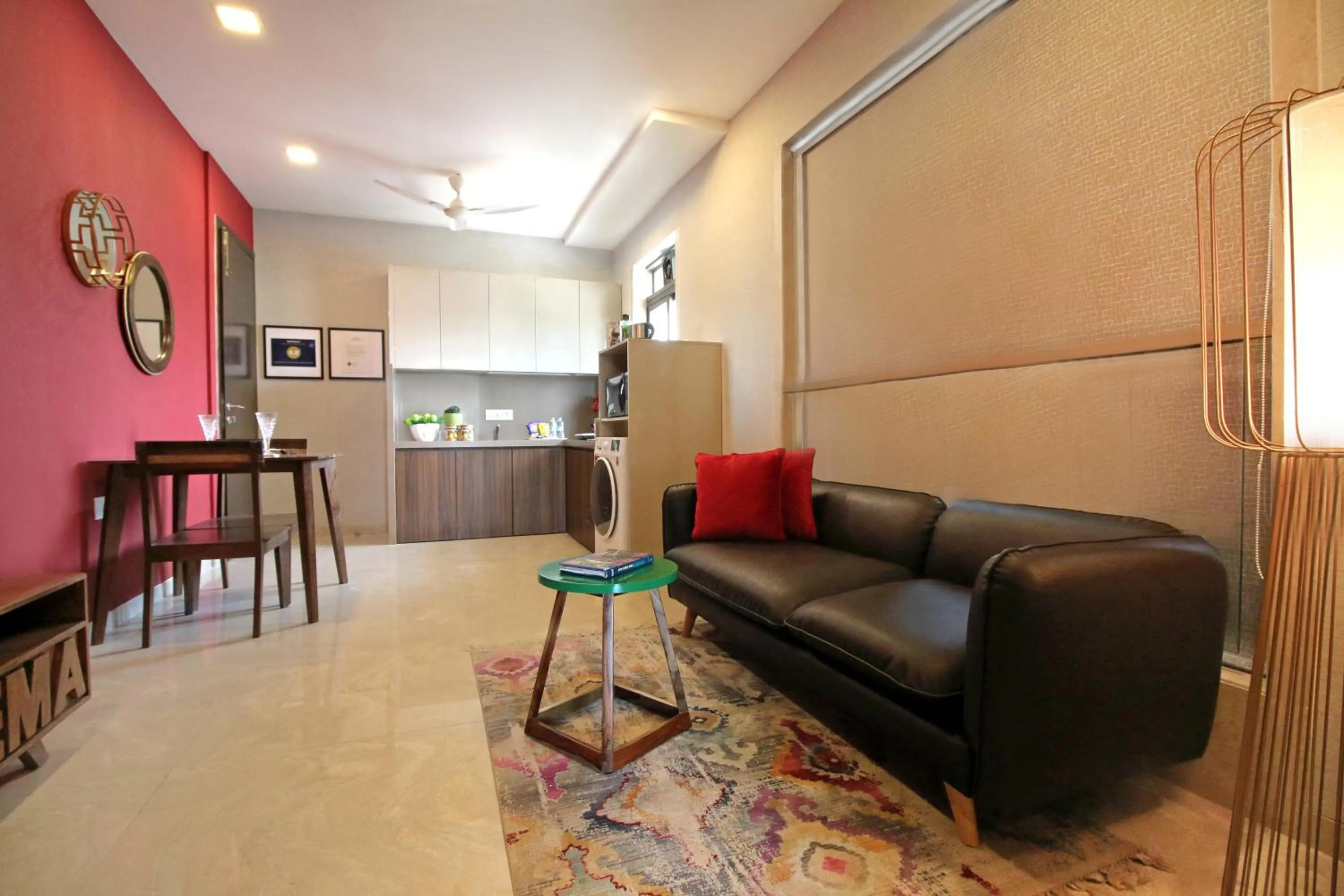 Living room in Theory9 Premium Service Apartments Khar