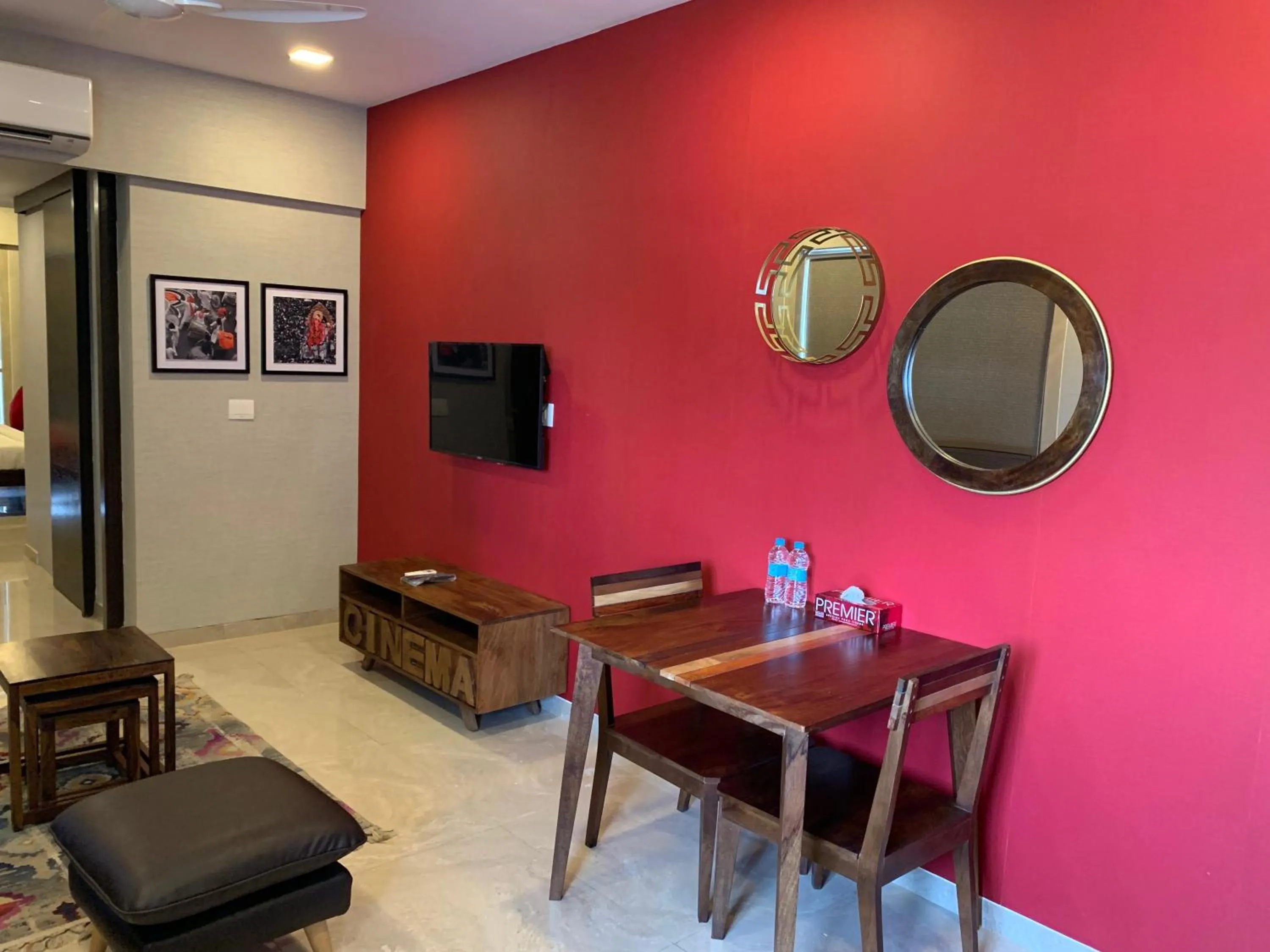 Dining area in Theory9 Premium Service Apartments Khar