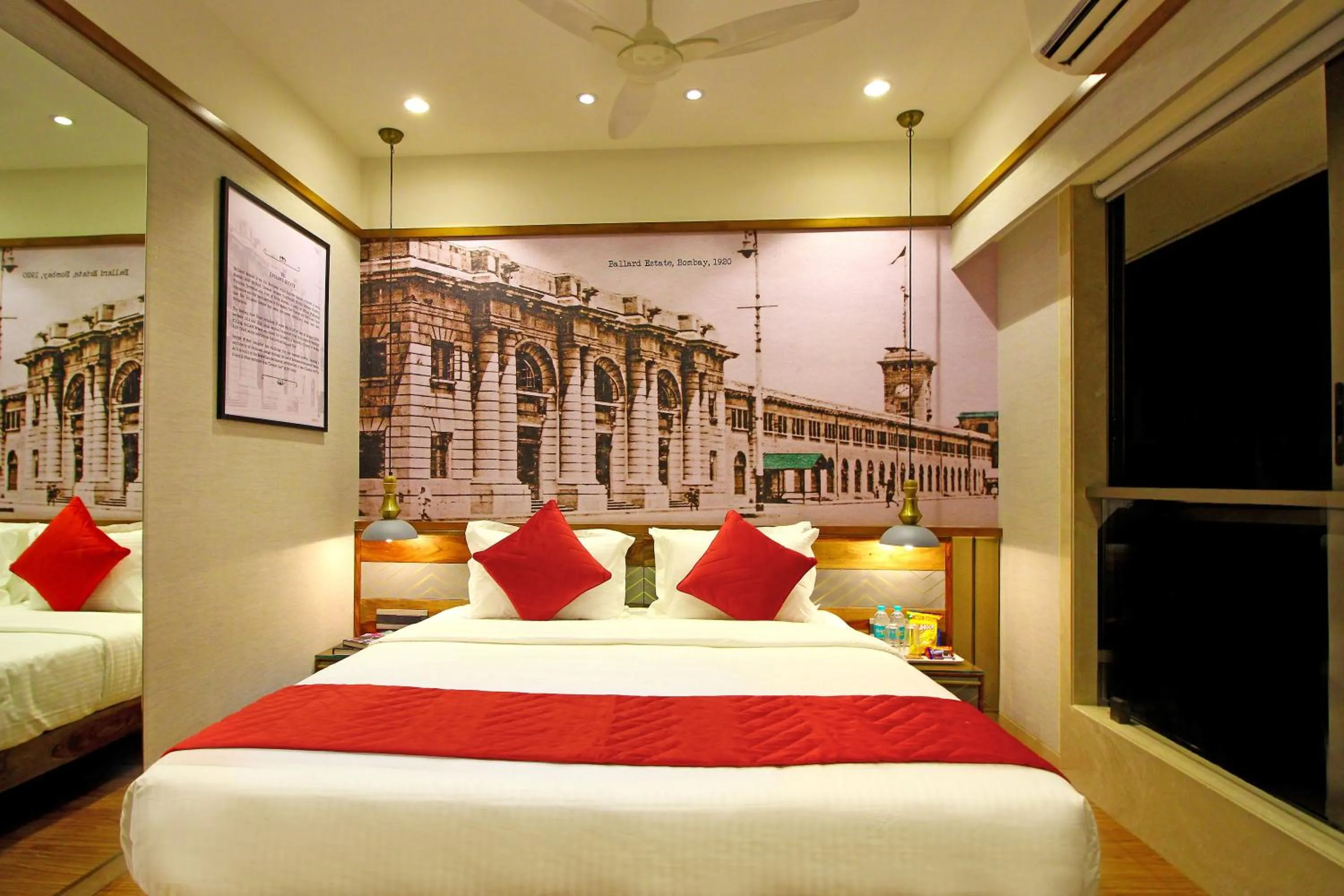 Bedroom, Bed in Theory9 Premium Service Apartments Khar