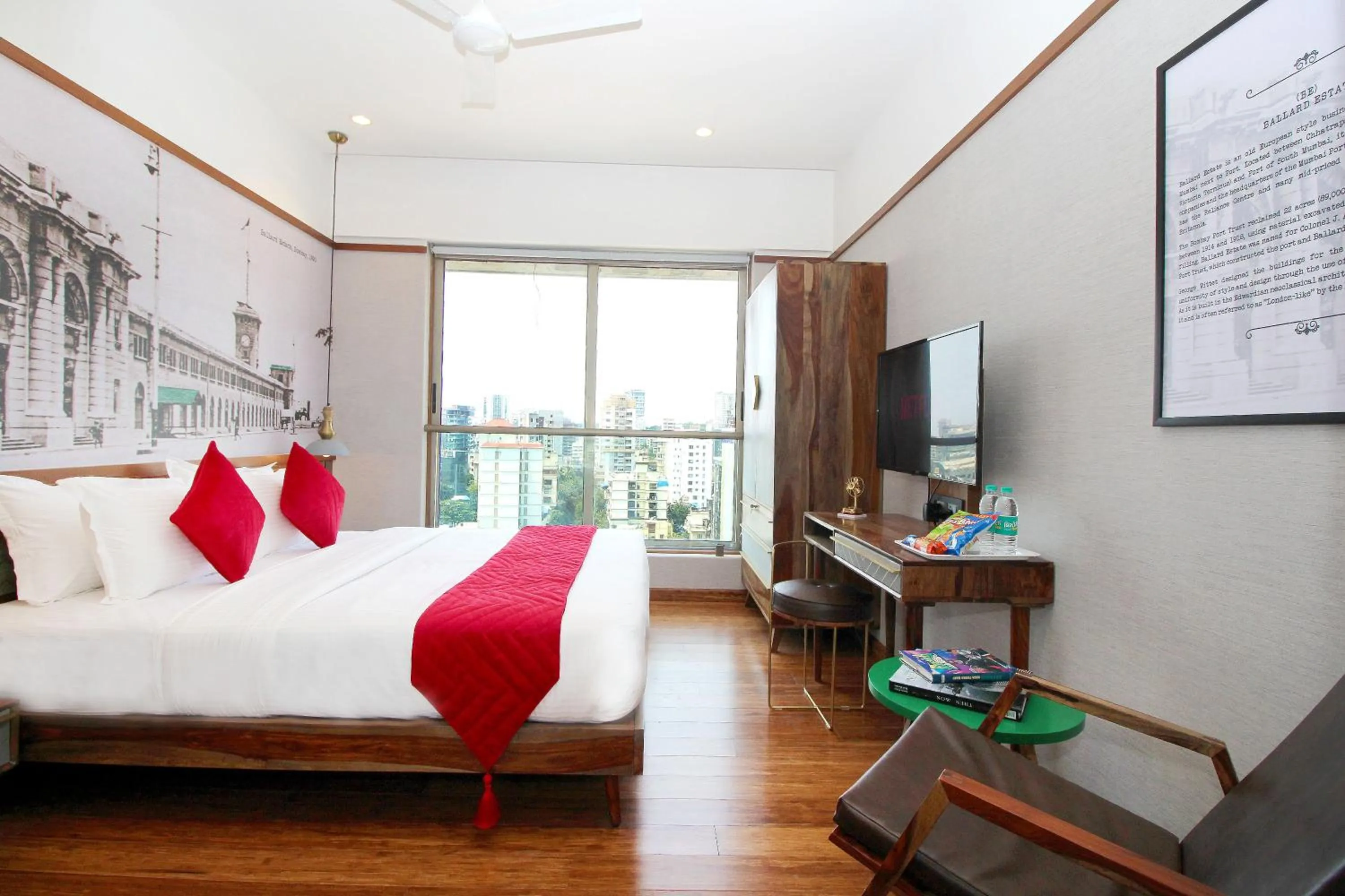 Bed in Theory9 Premium Service Apartments Khar