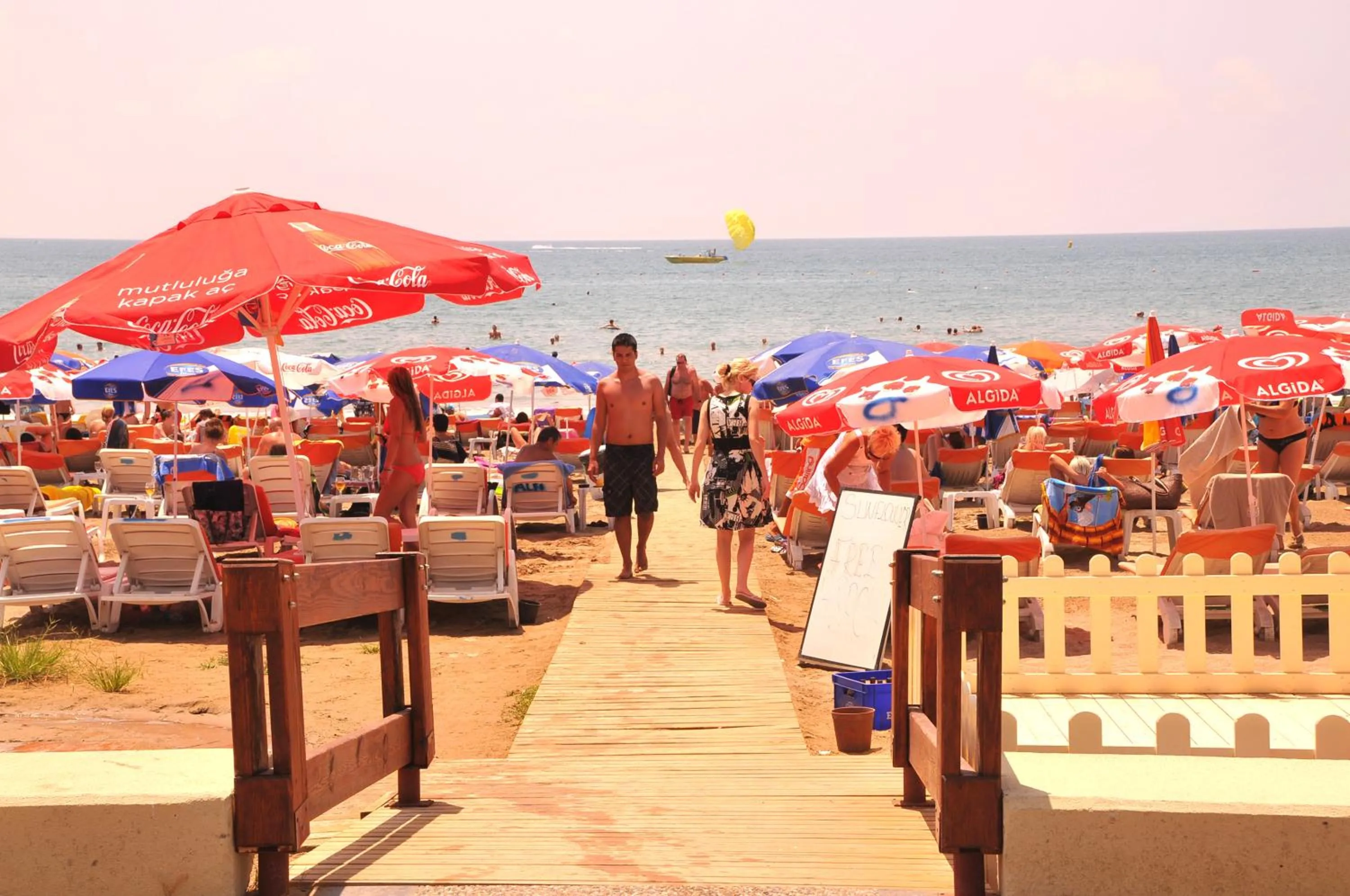 Beach in Sun Kiss Hotel