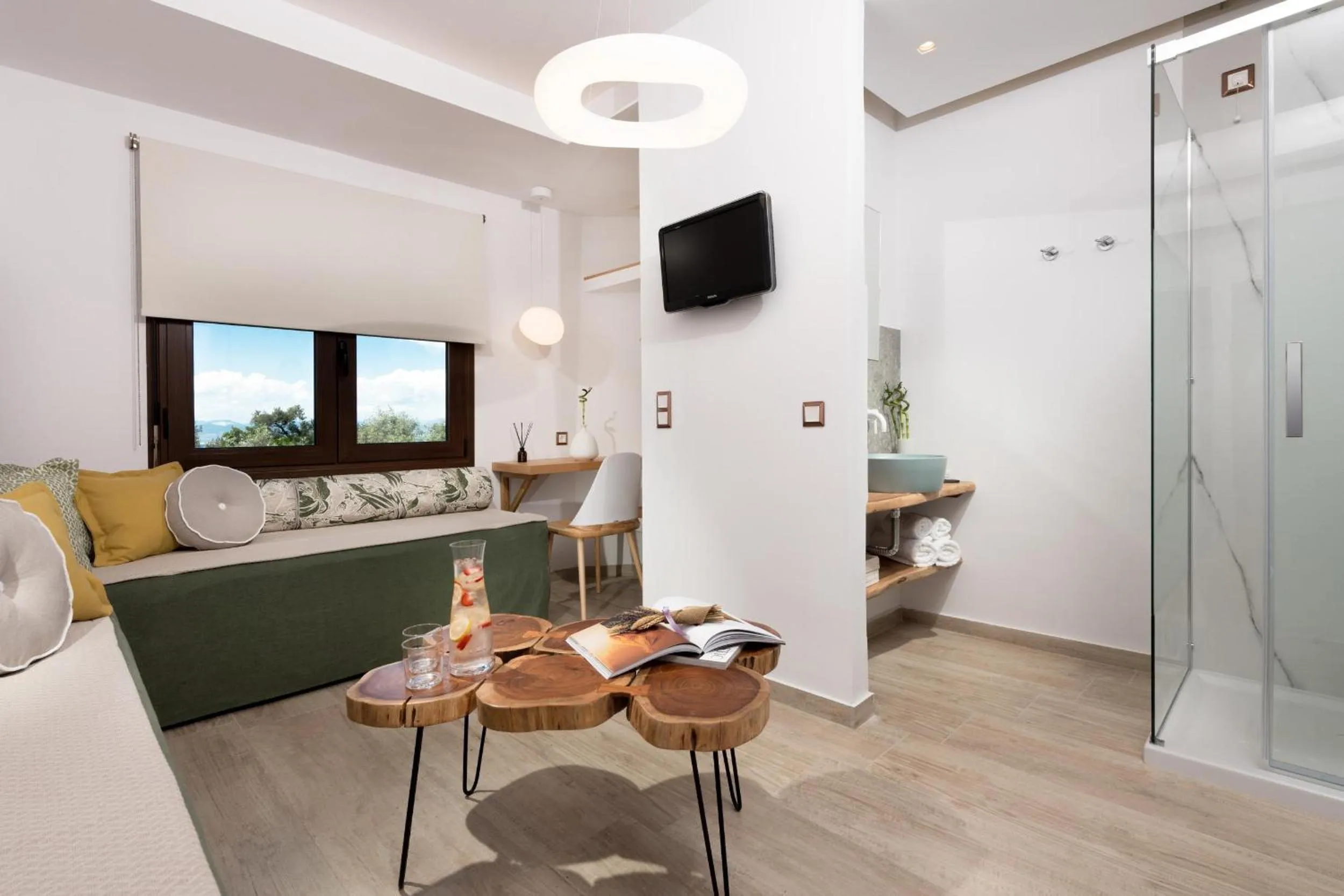 Sea view in Hotel Villa Natassa