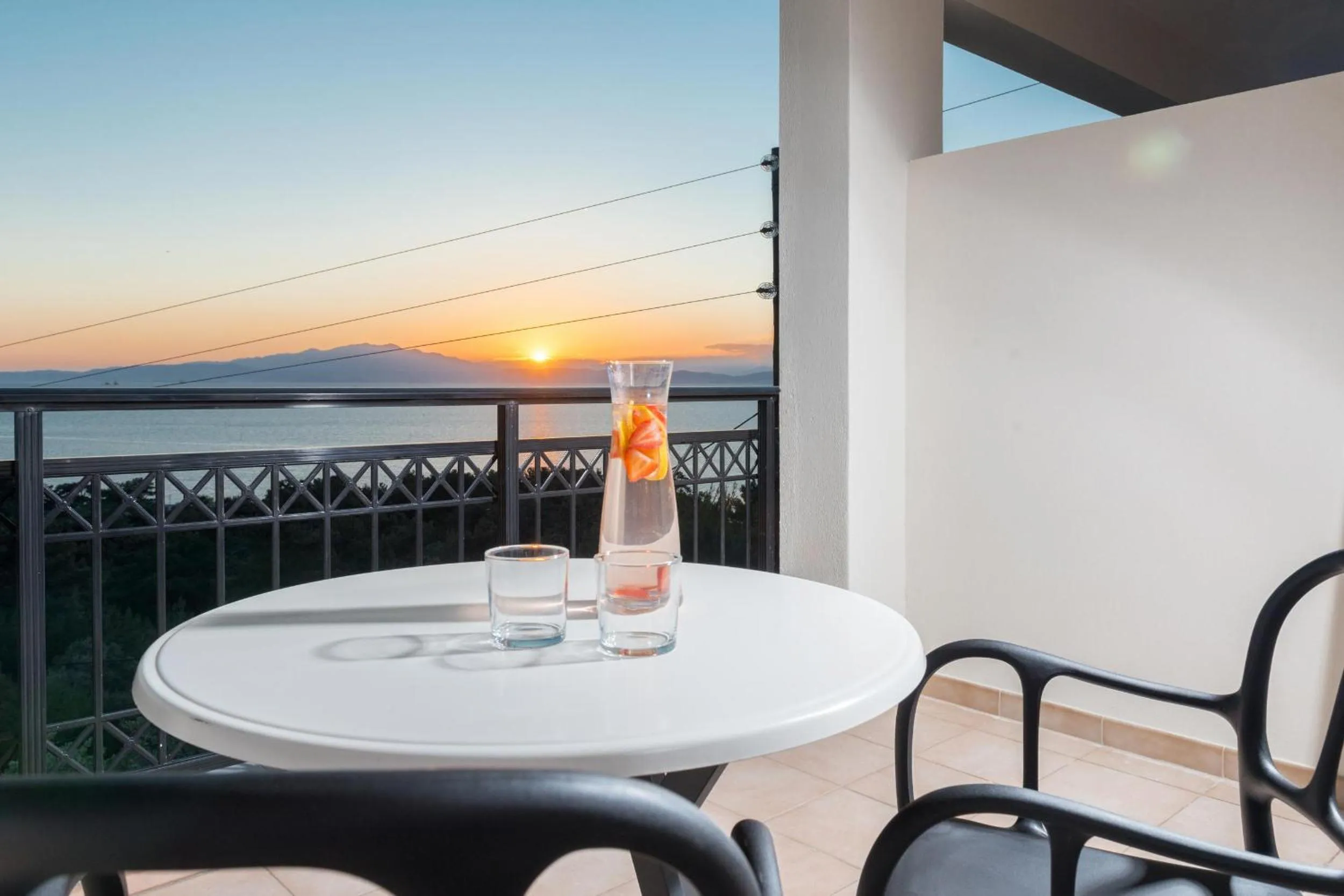 Balcony/Terrace in Hotel Villa Natassa