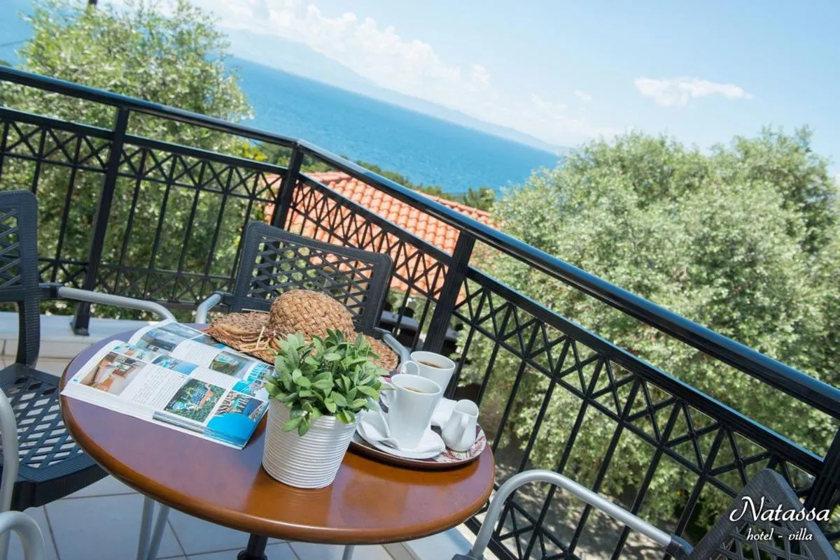 Balcony/Terrace in Hotel Villa Natassa