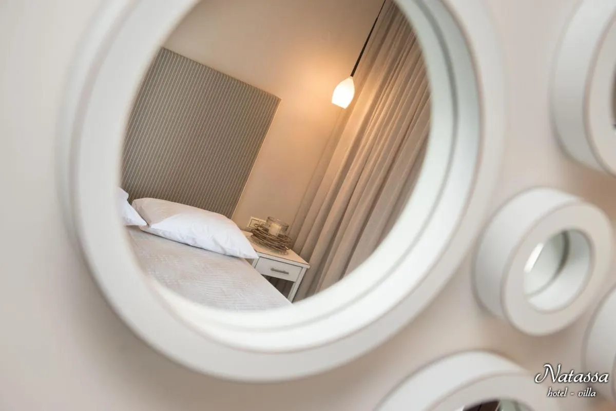 Decorative detail in Hotel Villa Natassa